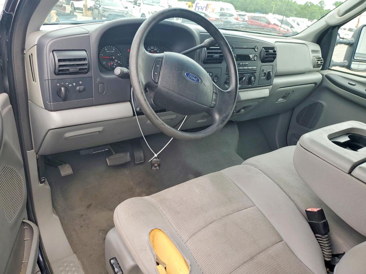 2006 Ford F250 Super Duty Синий vin: 1FTSX21P46ED93797