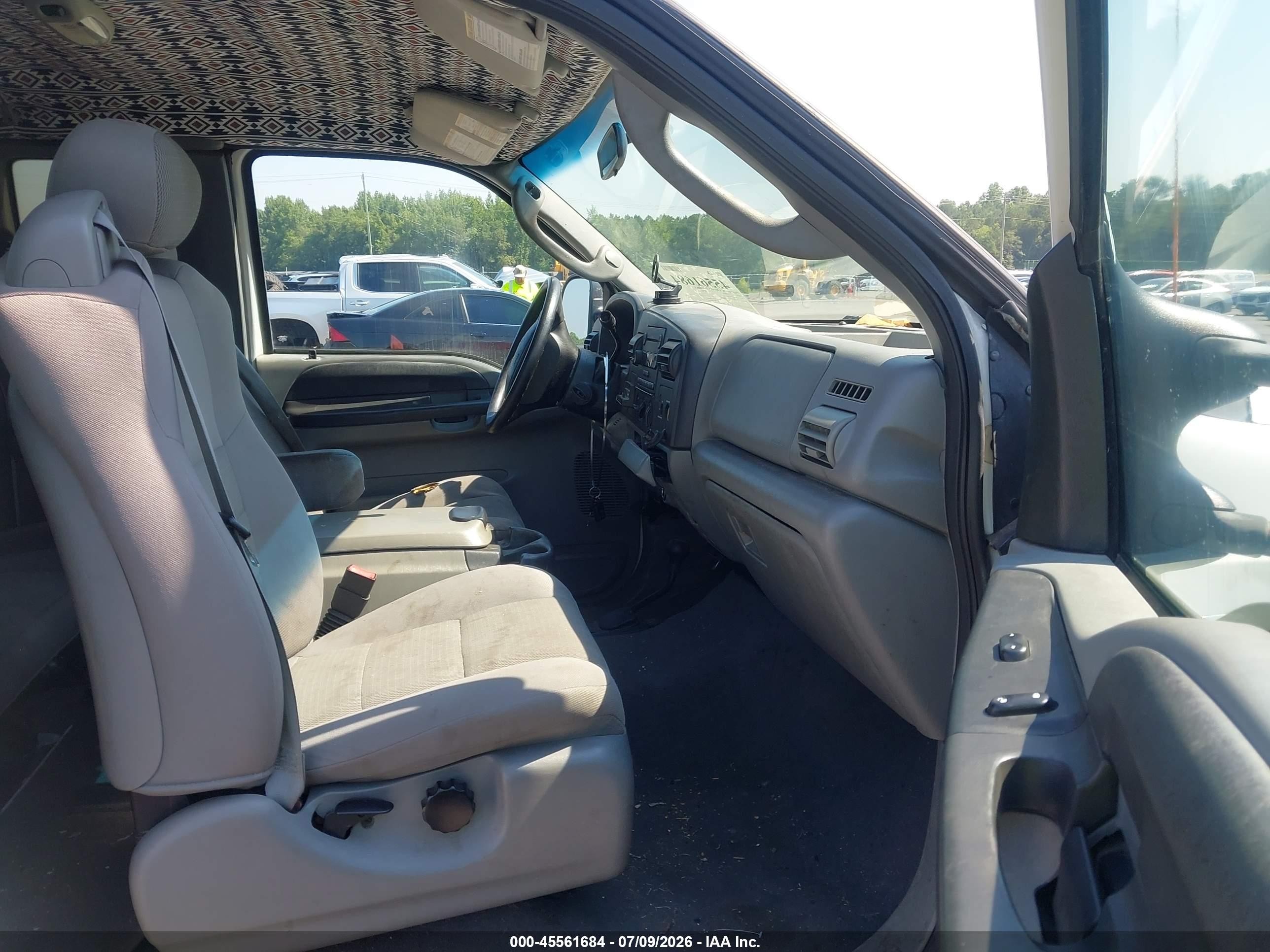 2006 Ford F-250 Lariat/xl/xlt White vin: 1FTSX21P56EA25399