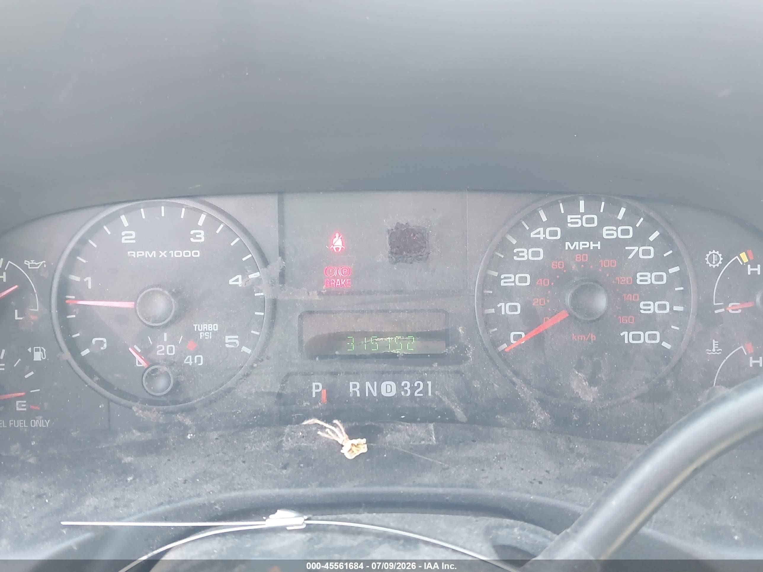 2006 Ford F-250 Lariat/xl/xlt White vin: 1FTSX21P56EA25399