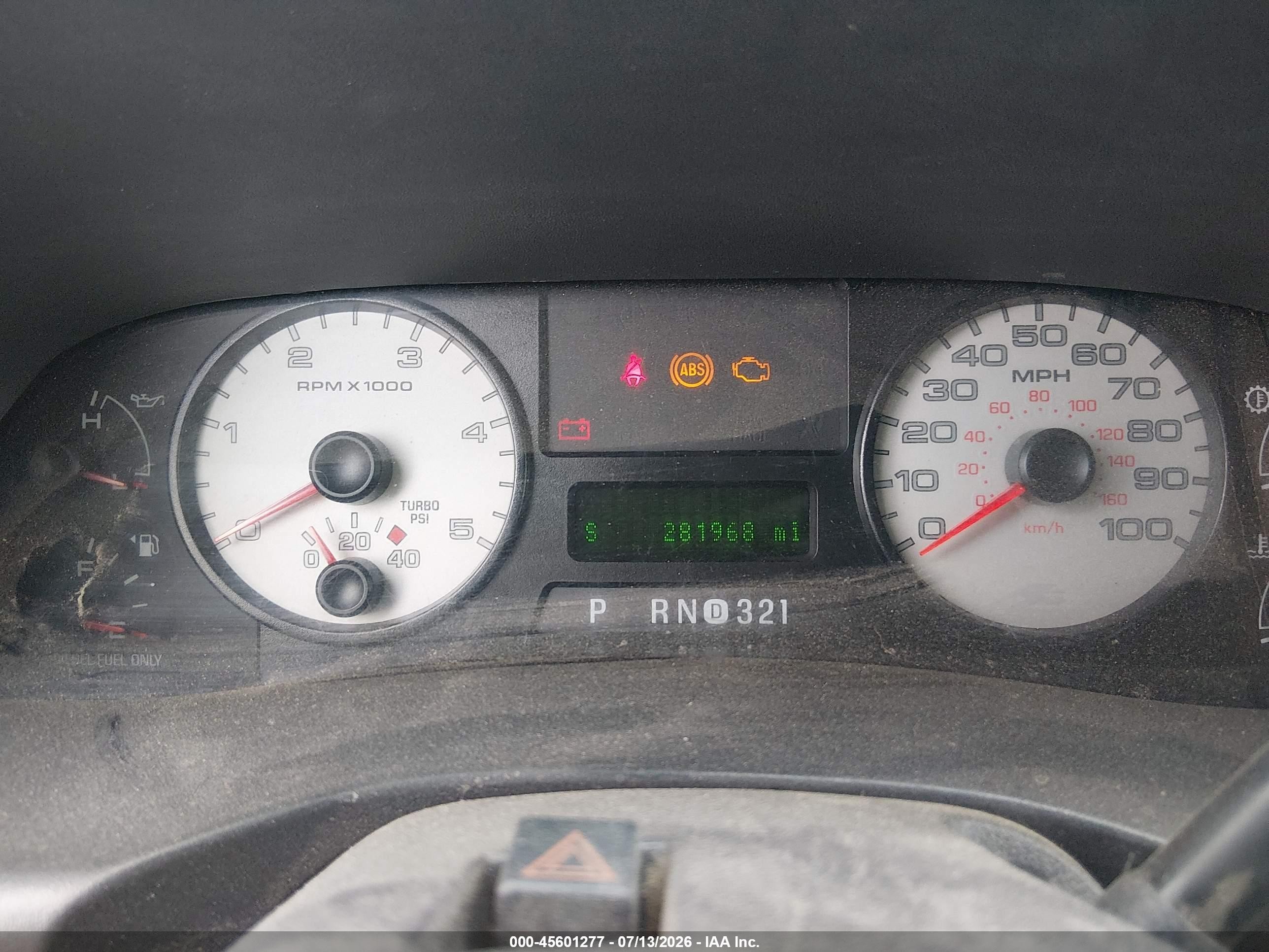 2007 Ford F-250 Lariat/xl/xlt Black vin: 1FTSX21P57EA49574