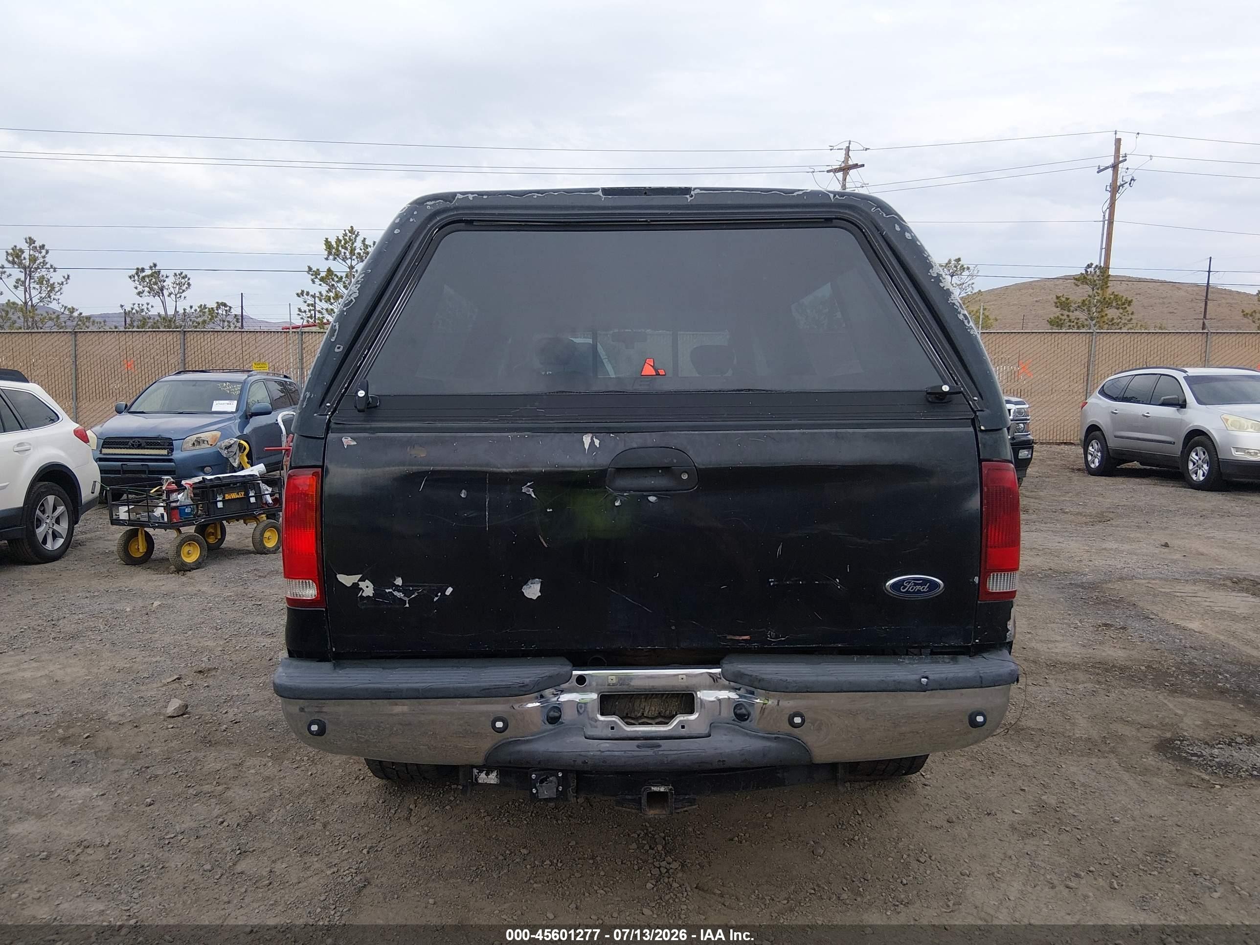 2007 Ford F-250 Lariat/xl/xlt Black vin: 1FTSX21P57EA49574