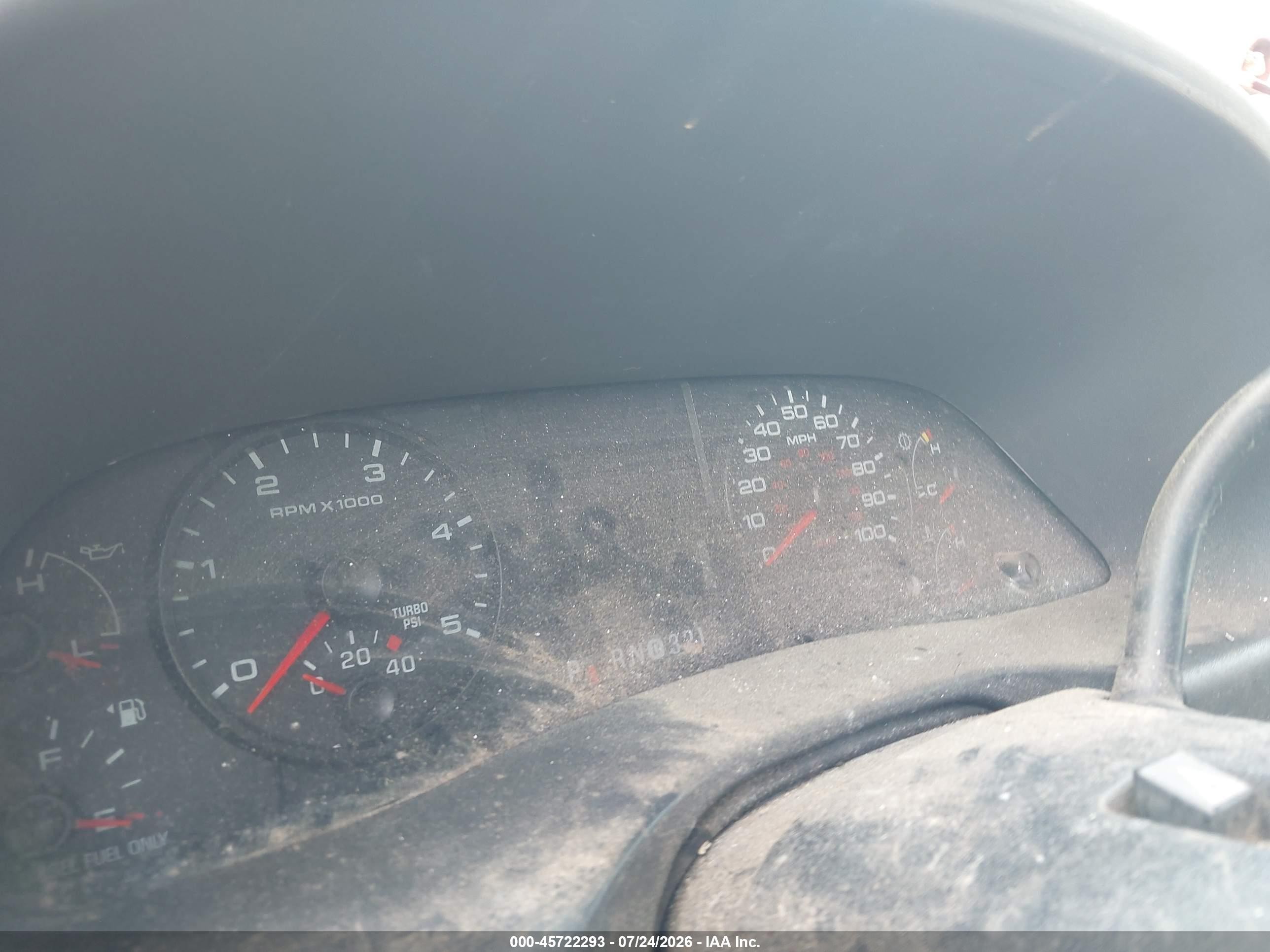 2005 Ford F-250 Lariat/xl/xlt Gray vin: 1FTSX21P65EA88235