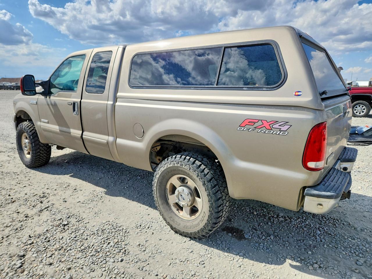 2006 Ford F250 Super Duty Tan vin: 1FTSX21P66EC03885