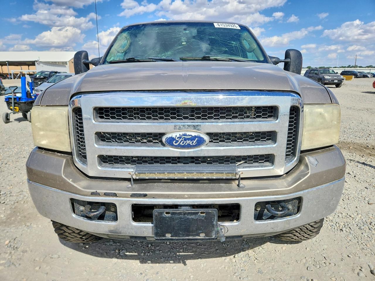 2006 Ford F250 Super Duty Tan vin: 1FTSX21P66EC03885