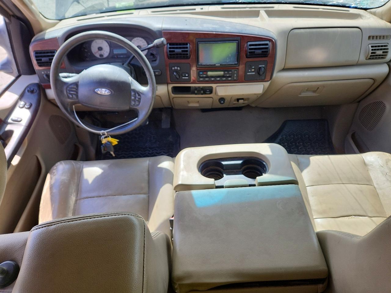 2006 Ford F250 Super Duty Tan vin: 1FTSX21P66EC03885