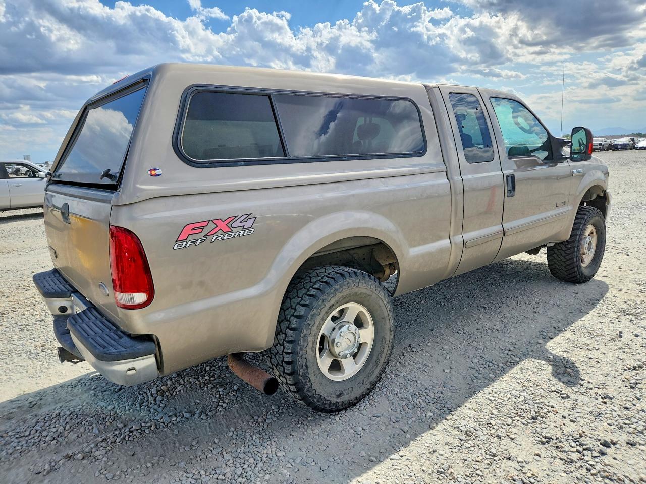 2006 Ford F250 Super Duty Tan vin: 1FTSX21P66EC03885