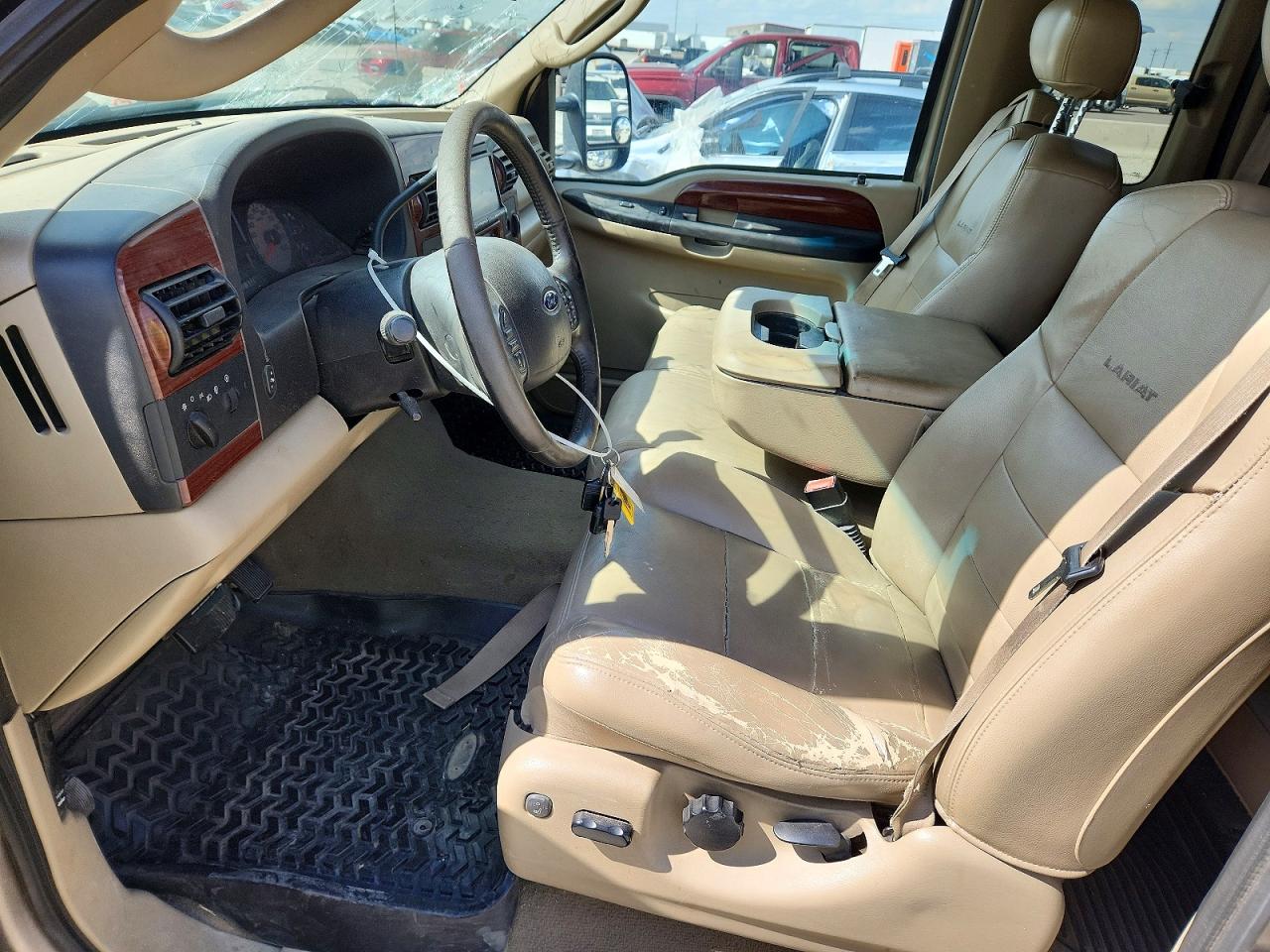 2006 Ford F250 Super Duty Tan vin: 1FTSX21P66EC03885