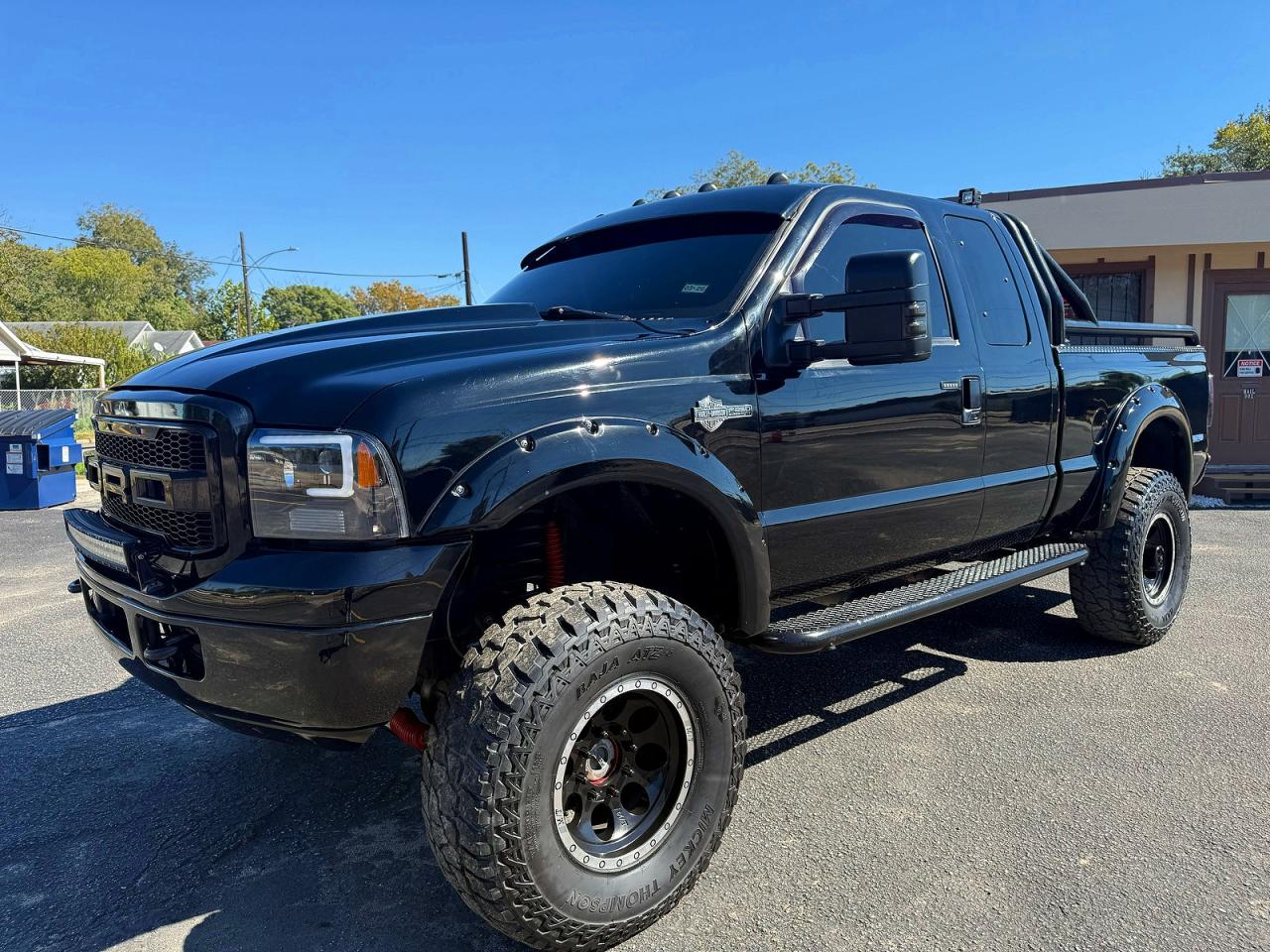 2007 Ford F250 Super Duty Black vin: 1FTSX21P77EA55179