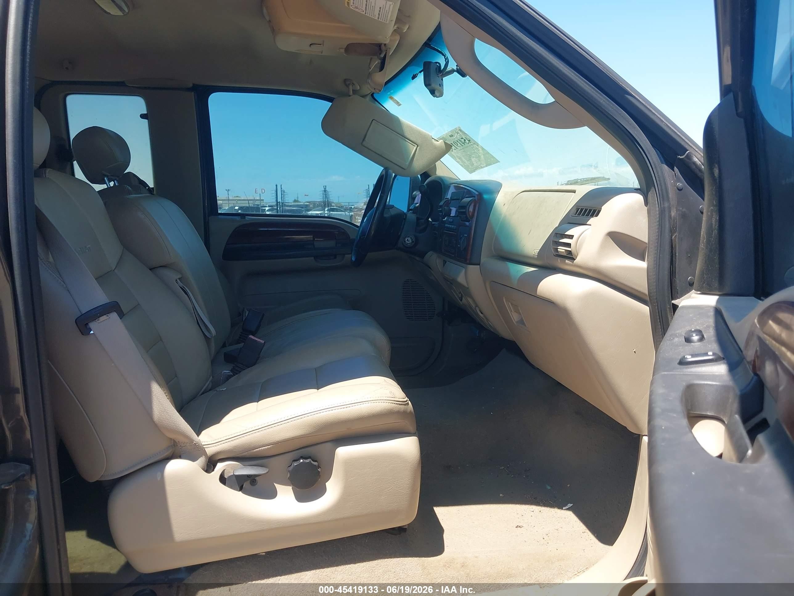 2006 Ford F-250 Lariat/xl/xlt Gray vin: 1FTSX21P86EA15515