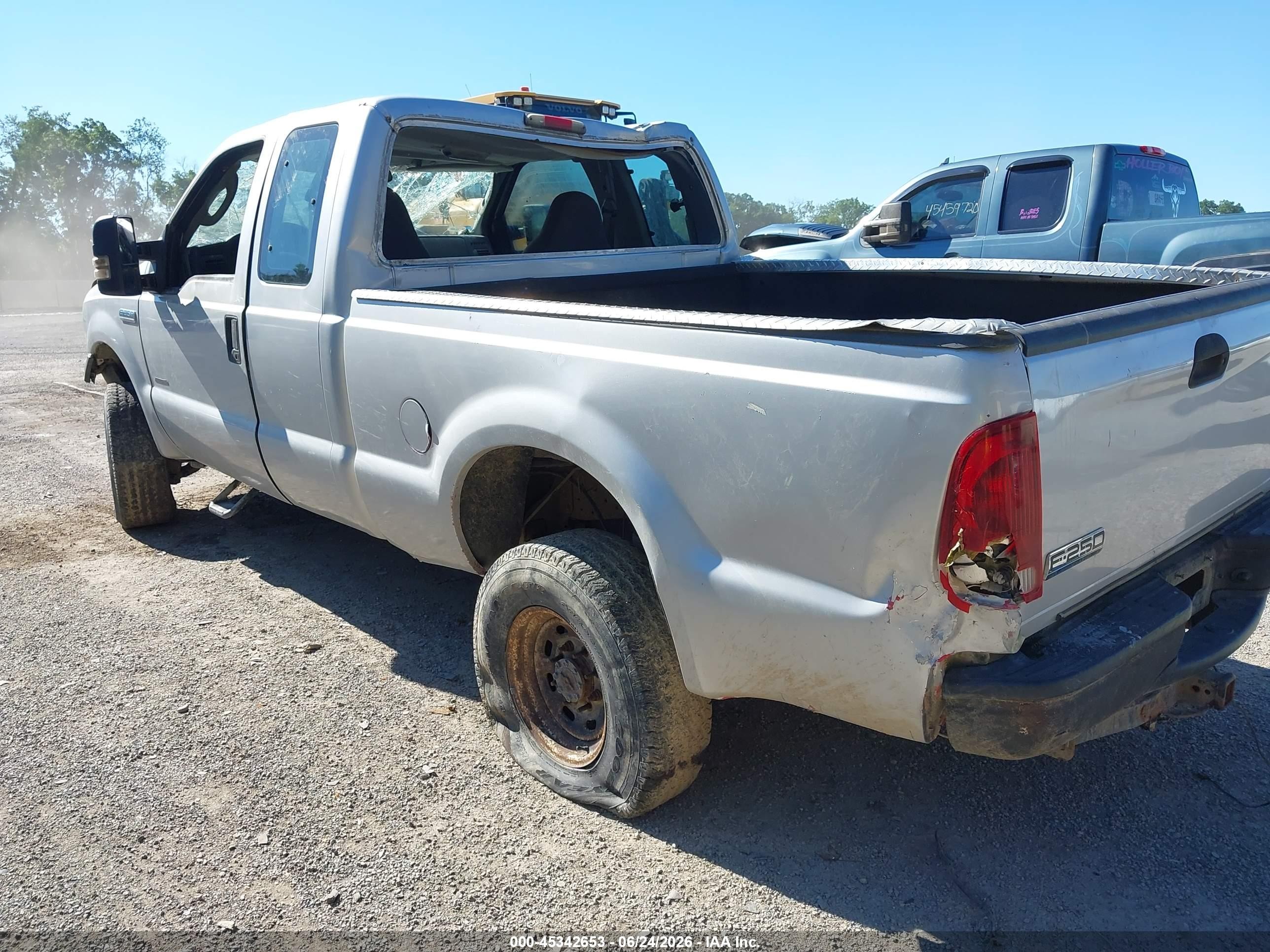 2006 Ford F-250 Lariat/xl/xlt Silver vin: 1FTSX21P86EA41340