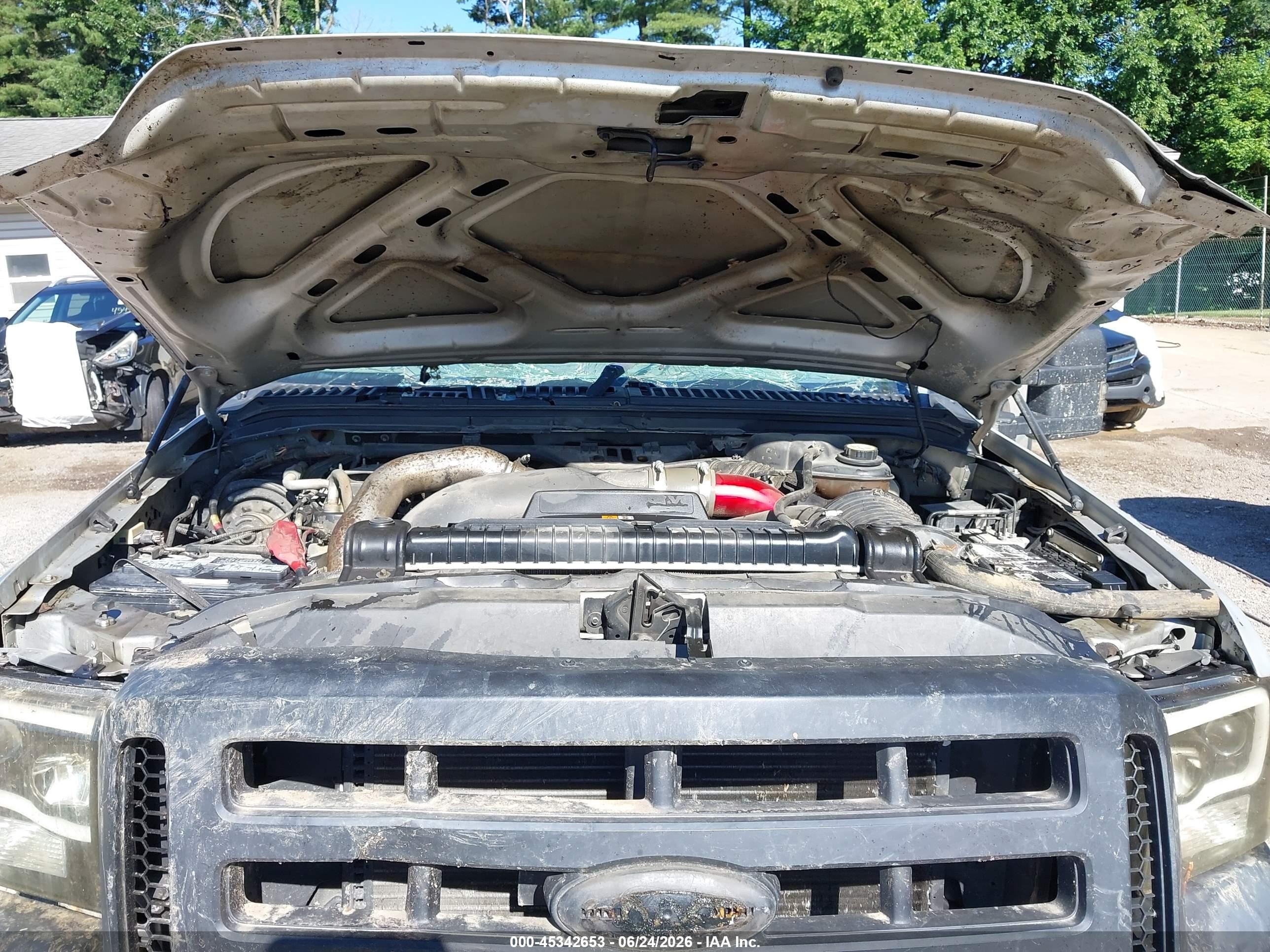 2006 Ford F-250 Lariat/xl/xlt Silver vin: 1FTSX21P86EA41340