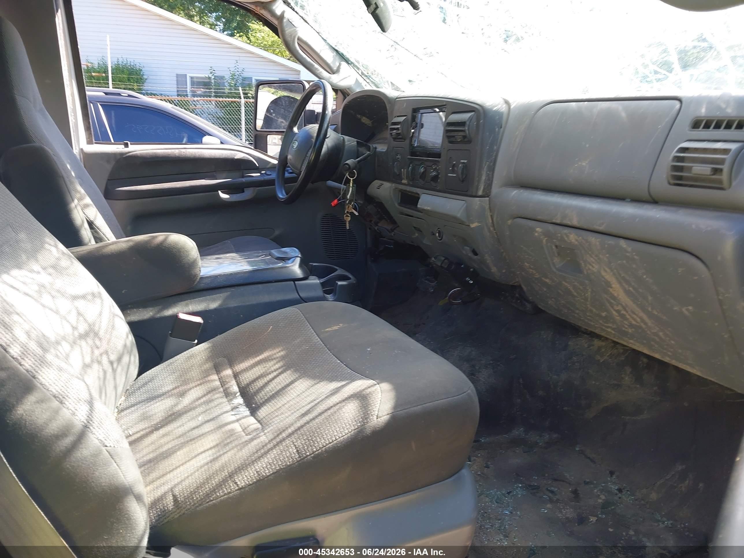 2006 Ford F-250 Lariat/xl/xlt Silver vin: 1FTSX21P86EA41340