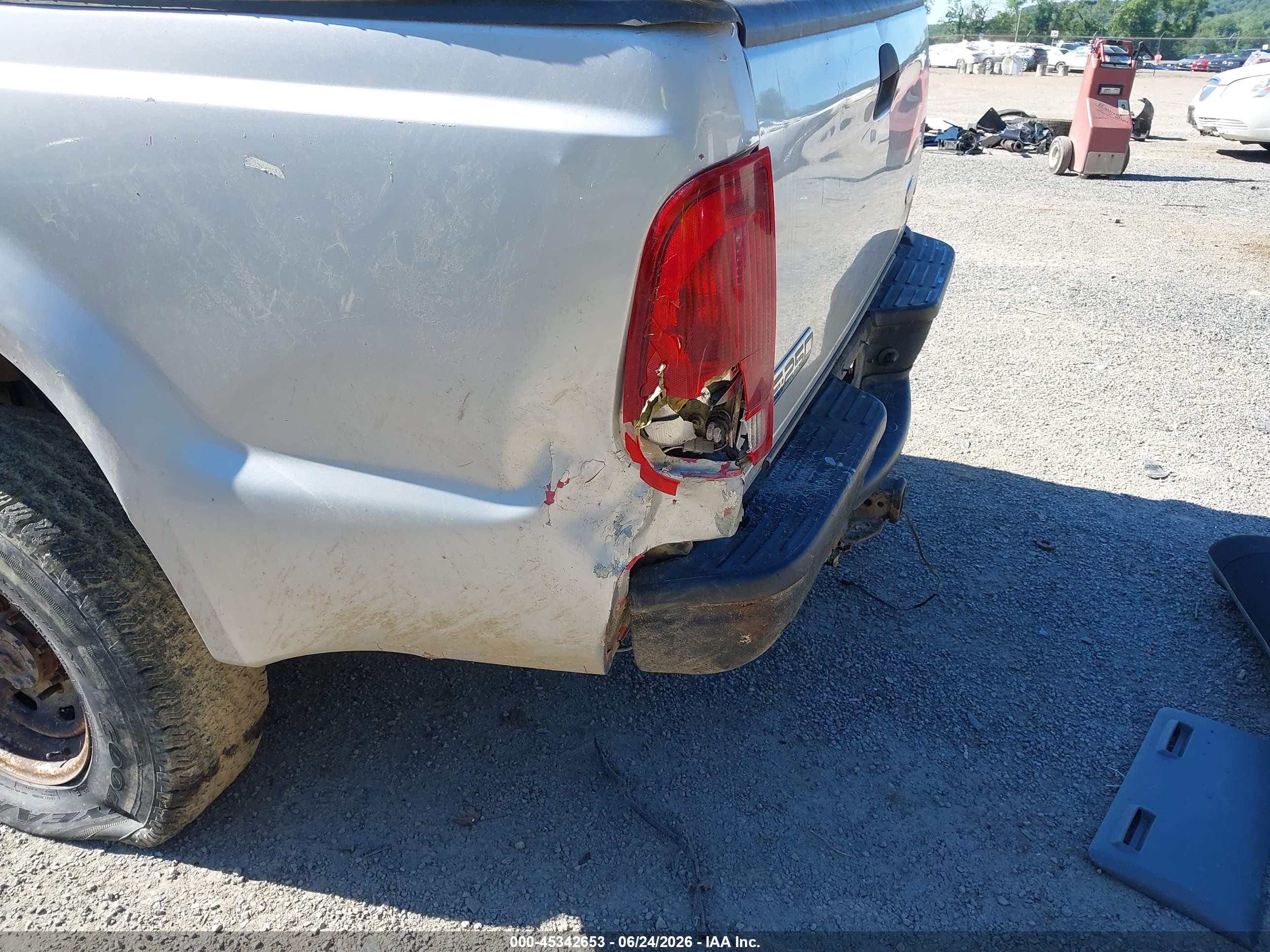 2006 Ford F-250 Lariat/xl/xlt Silver vin: 1FTSX21P86EA41340