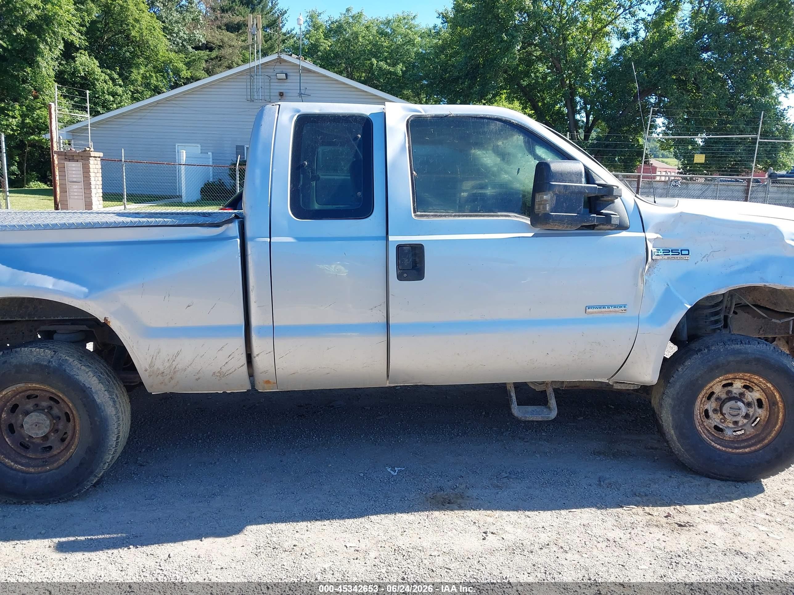 2006 Ford F-250 Lariat/xl/xlt Silver vin: 1FTSX21P86EA41340