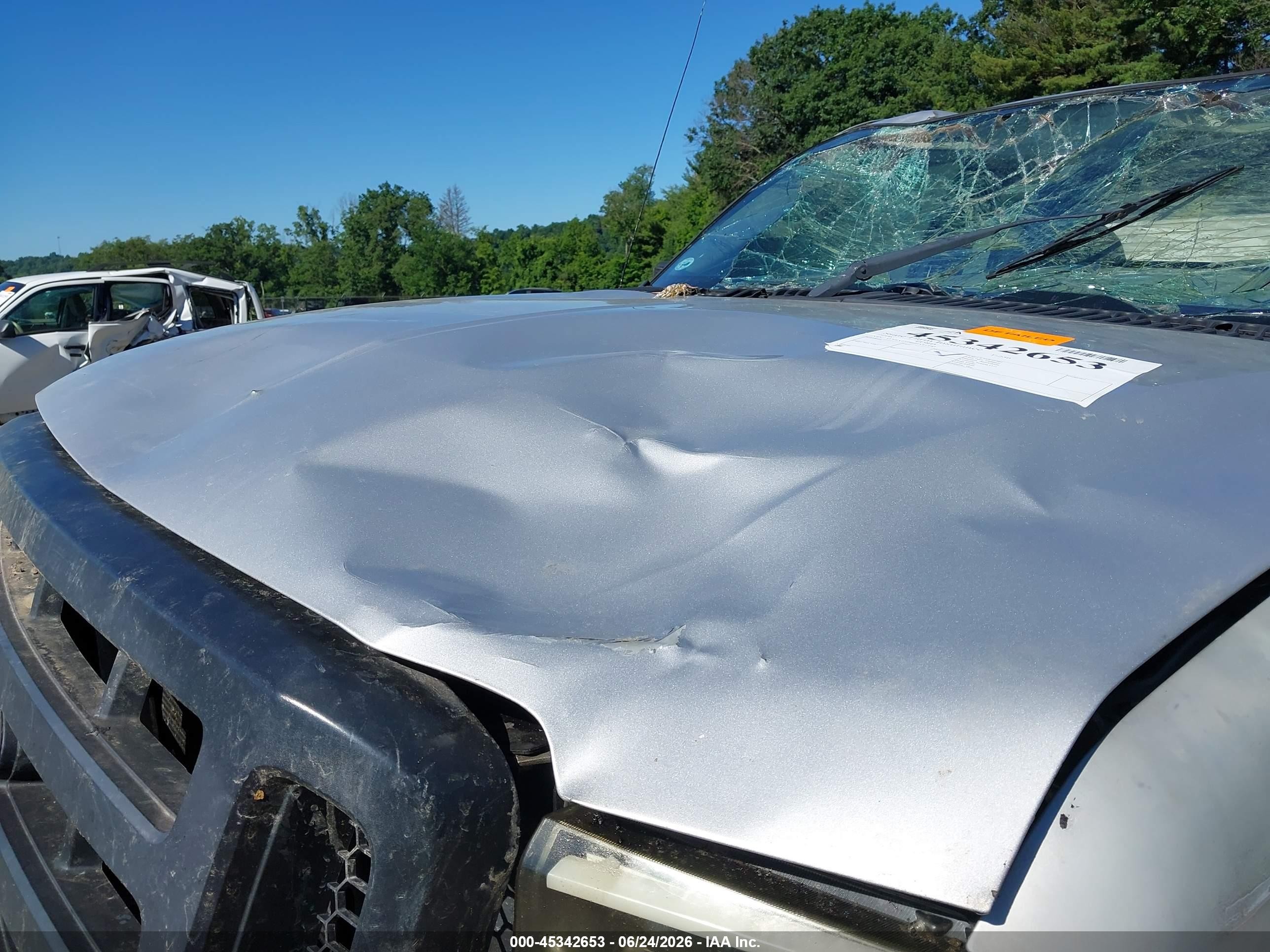 2006 Ford F-250 Lariat/xl/xlt Silver vin: 1FTSX21P86EA41340