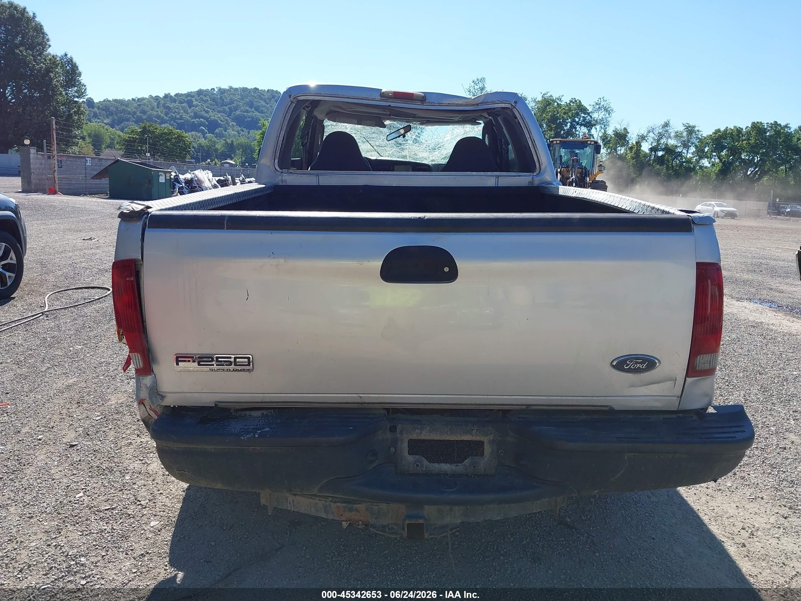 2006 Ford F-250 Lariat/xl/xlt Silver vin: 1FTSX21P86EA41340