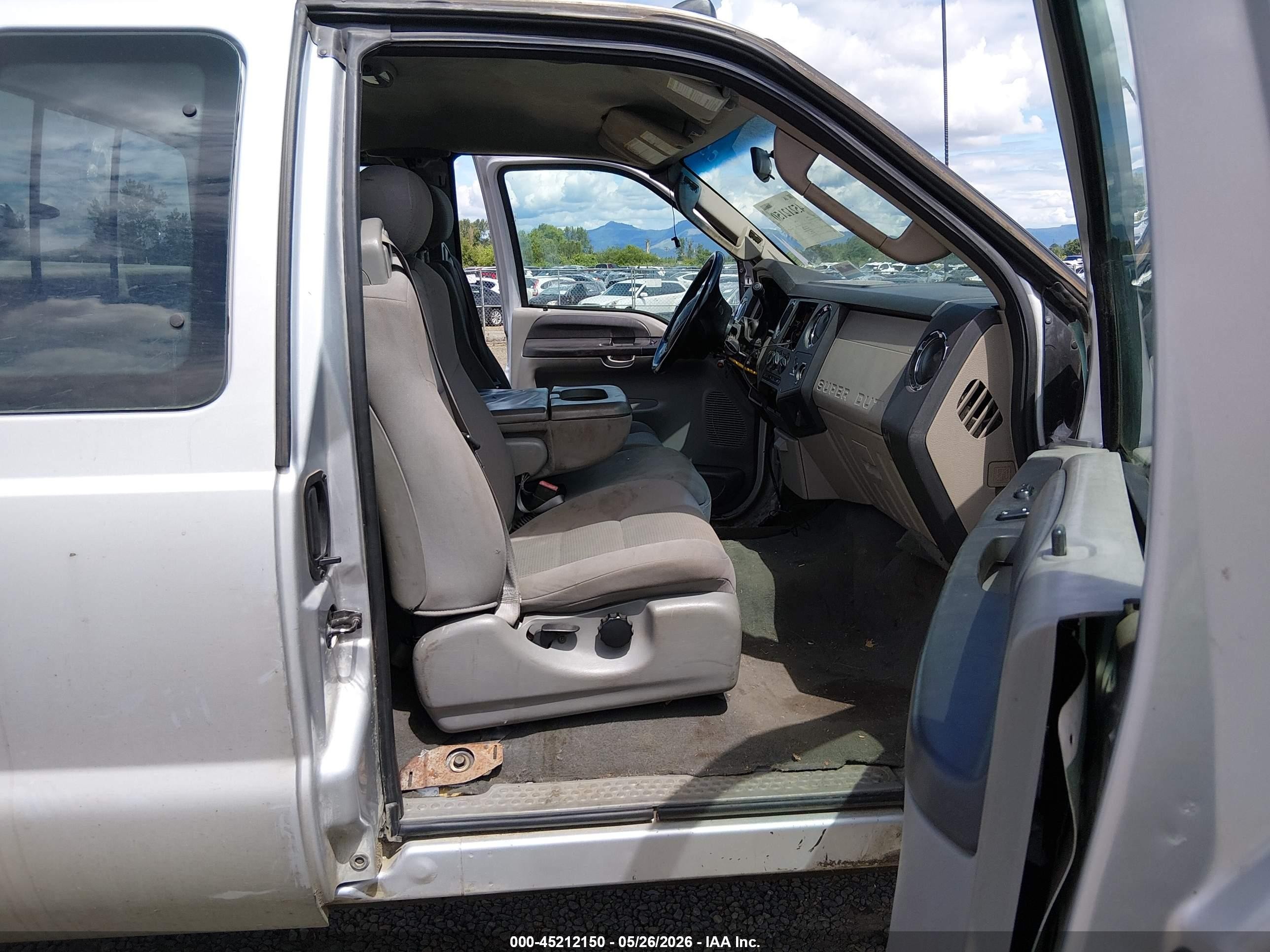 2007 Ford F-250 Lariat/xl/xlt Silver vin: 1FTSX21P87EB29791