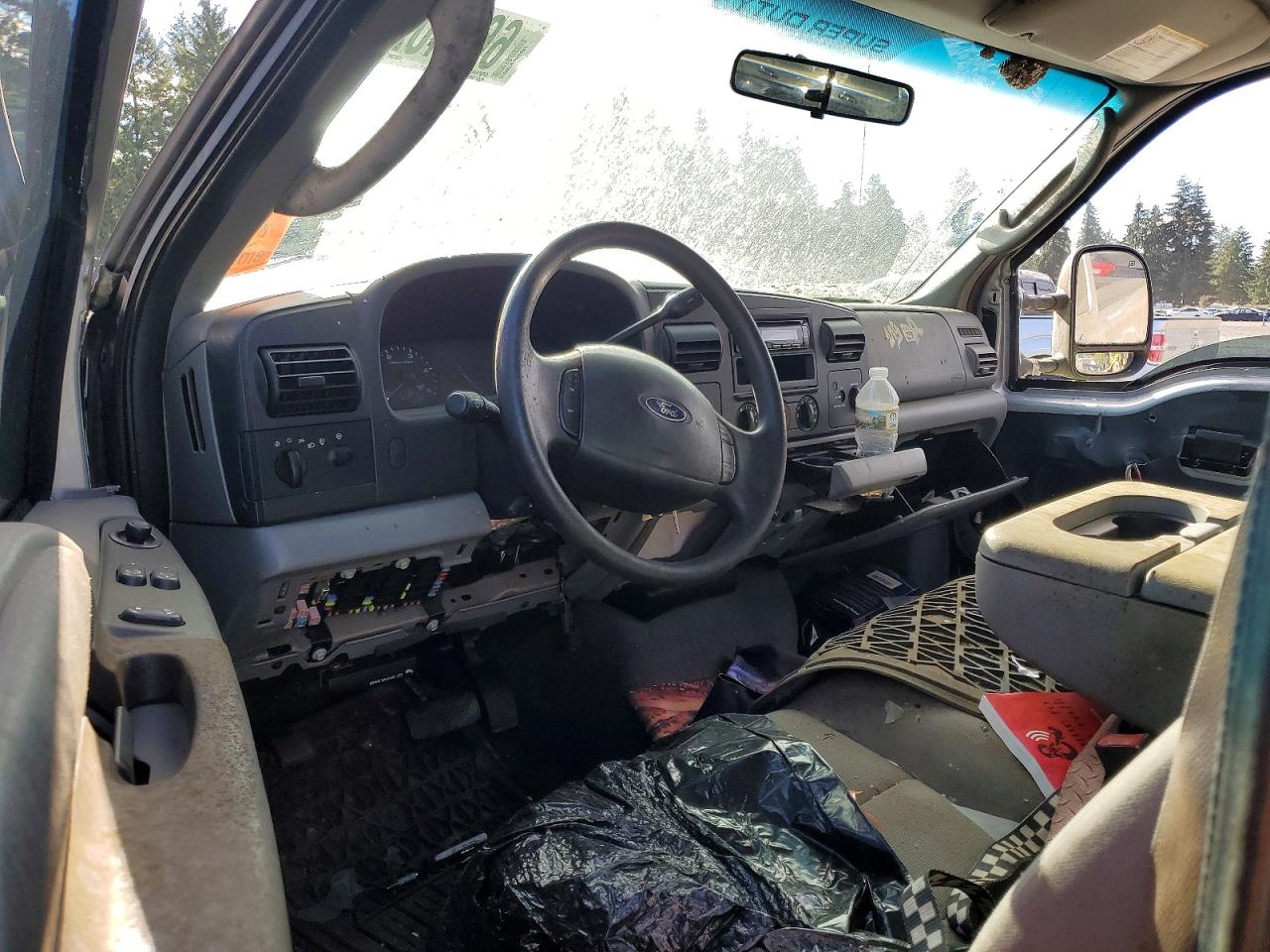 2007 Ford F250 Super Duty Gray vin: 1FTSX21P97EA67611