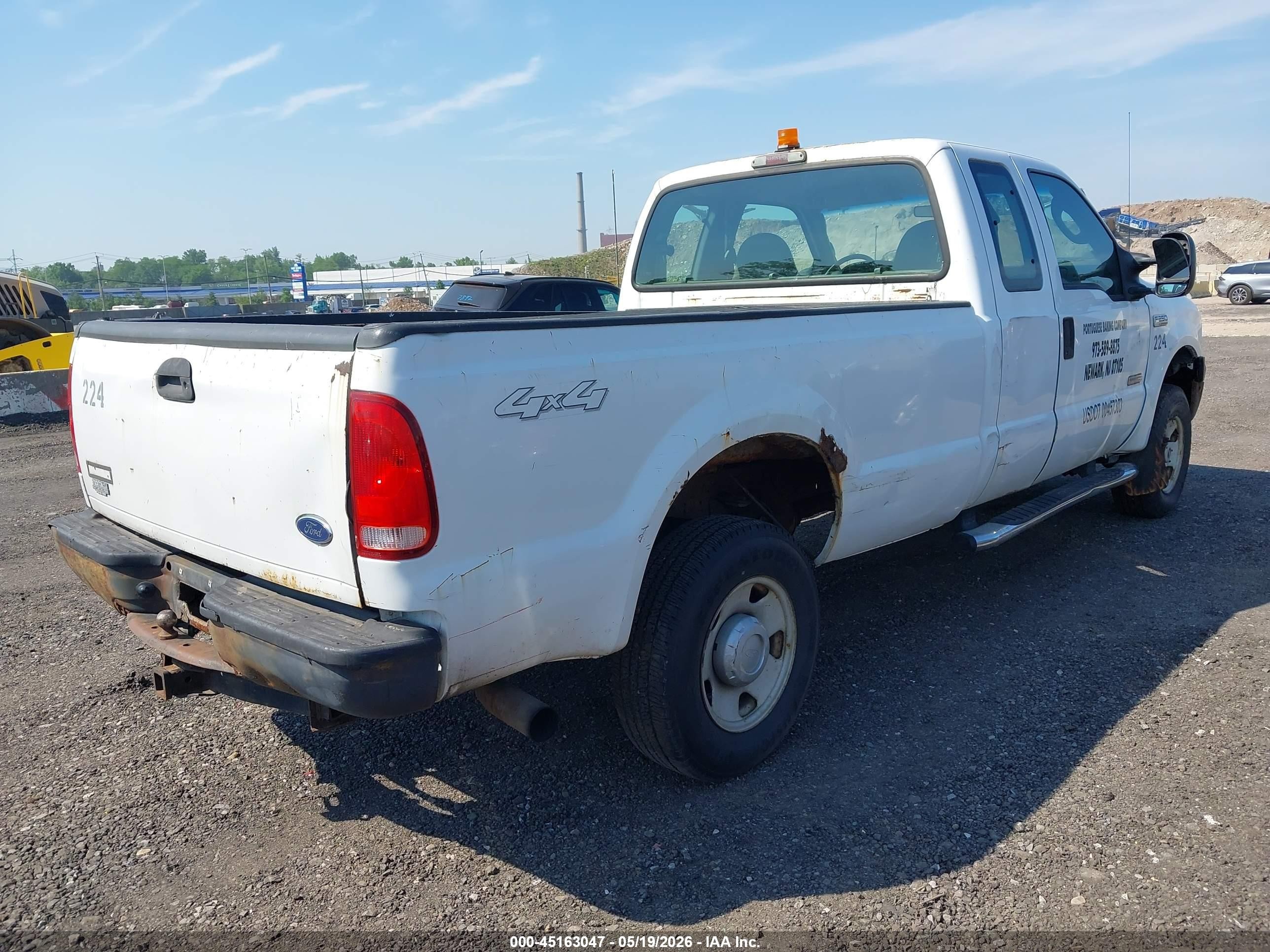 2006 Ford F-250 Lariat/xl/xlt White vin: 1FTSX21PX6ED04122