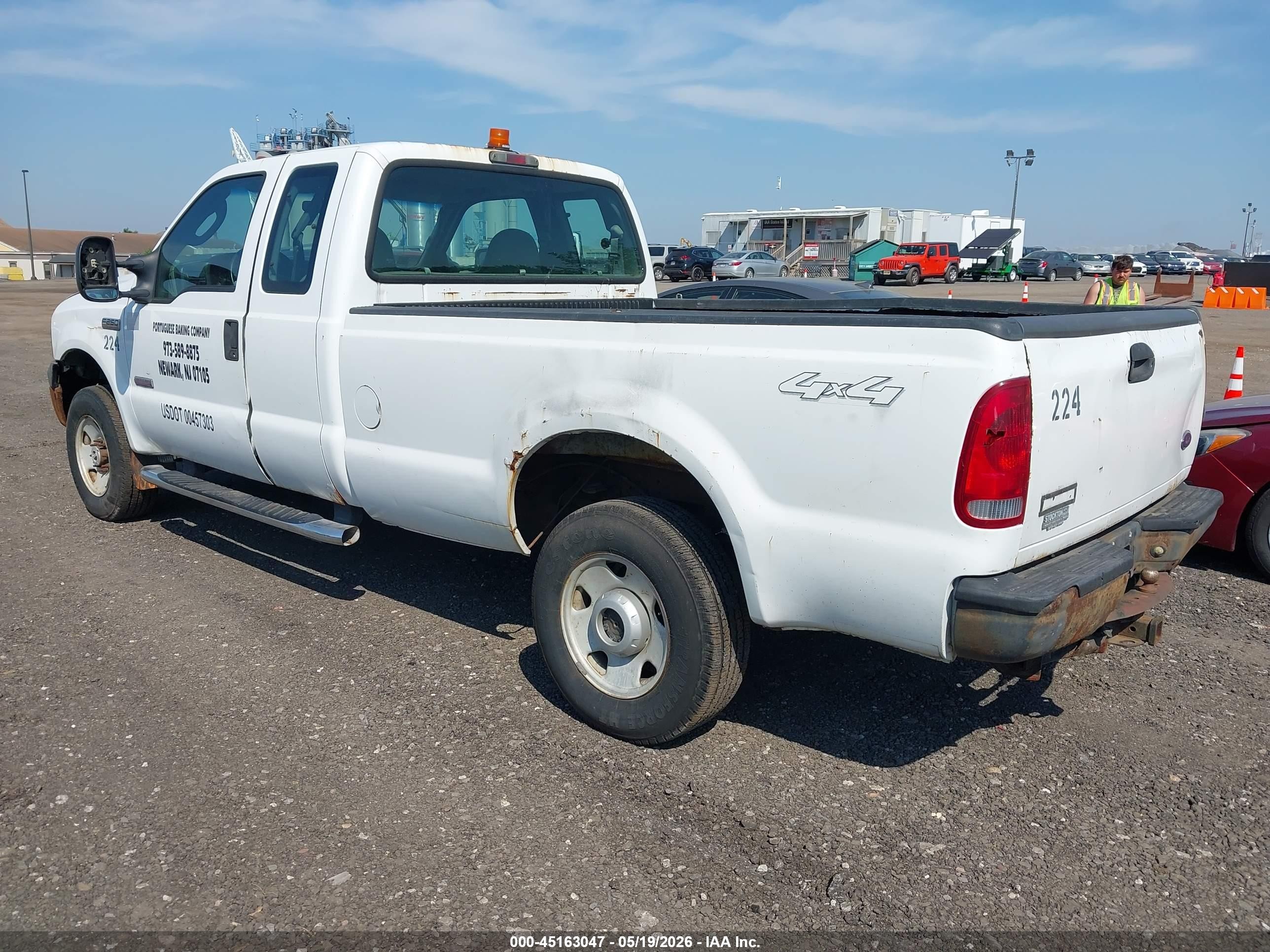 2006 Ford F-250 Lariat/xl/xlt White vin: 1FTSX21PX6ED04122