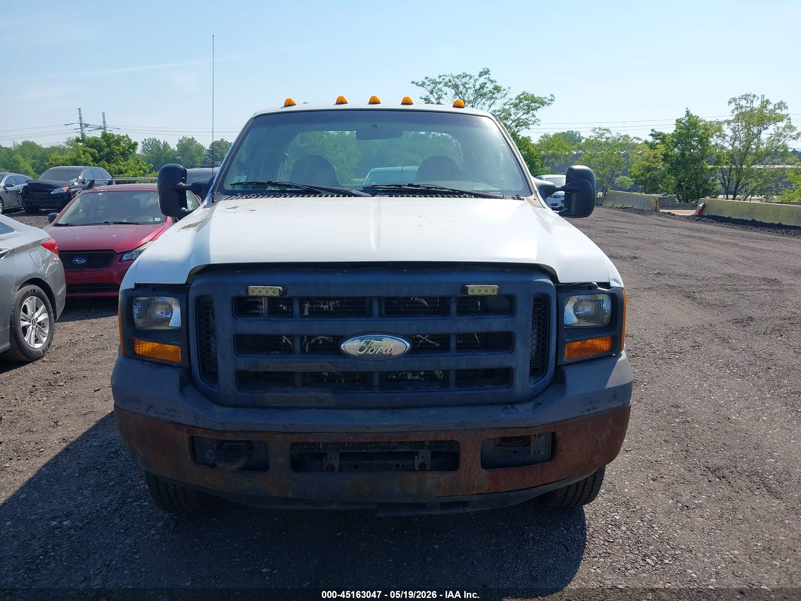 2006 Ford F-250 Lariat/xl/xlt White vin: 1FTSX21PX6ED04122