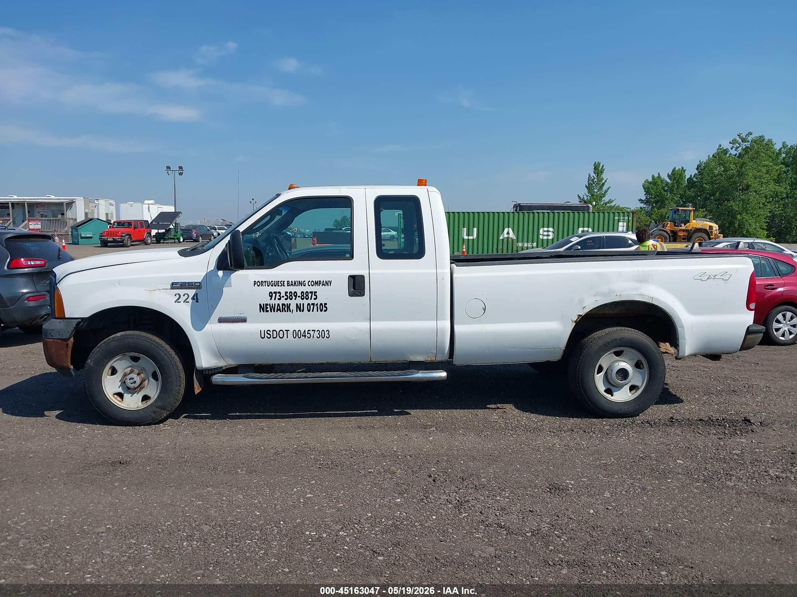 2006 Ford F-250 Lariat/xl/xlt White vin: 1FTSX21PX6ED04122