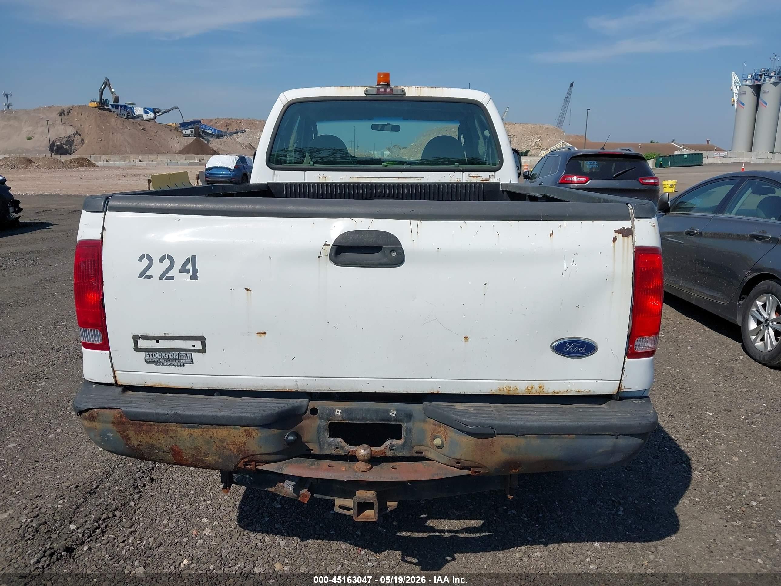 2006 Ford F-250 Lariat/xl/xlt White vin: 1FTSX21PX6ED04122