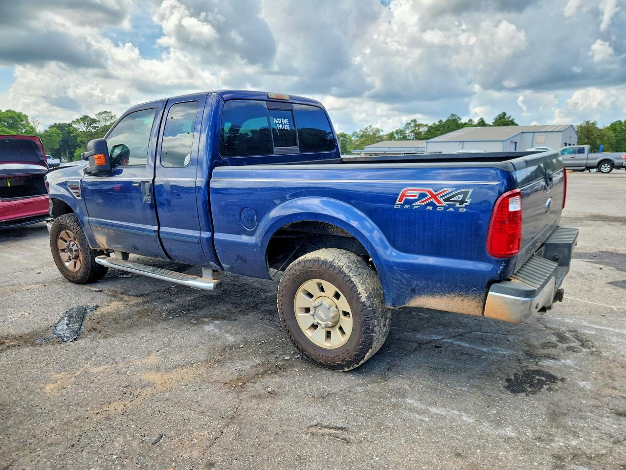 2008 Ford F250 Super Duty Blue vin: 1FTSX21R08EB52999