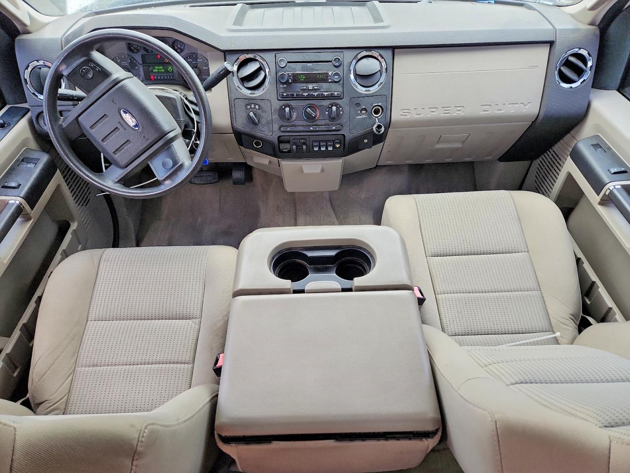 2008 Ford F250 Super Duty White vin: 1FTSX21R08EB97196