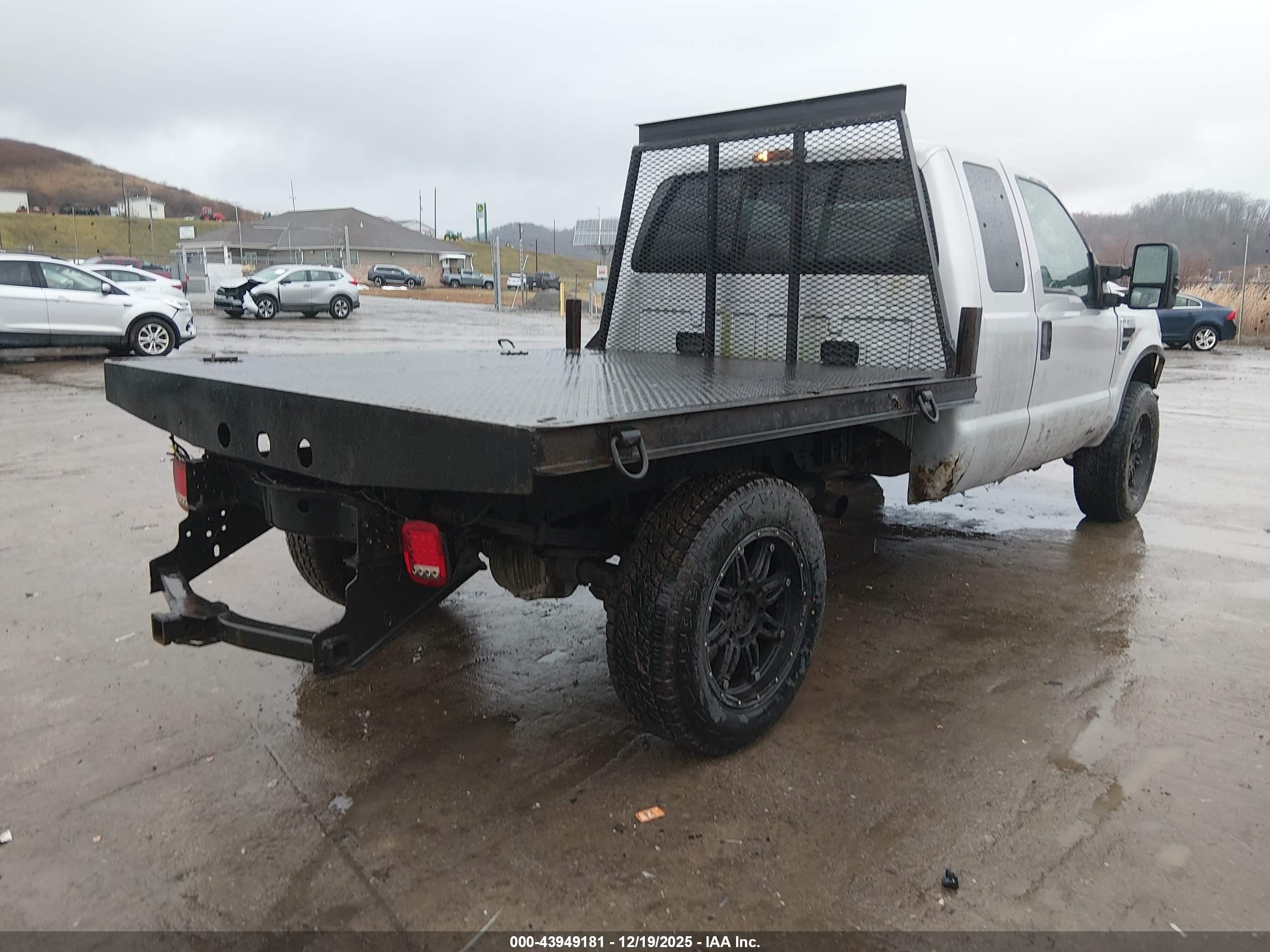 2008 Ford F-250 Fx4/lariat/xl/xlt Серебряный vin: 1FTSX21R18EA88004