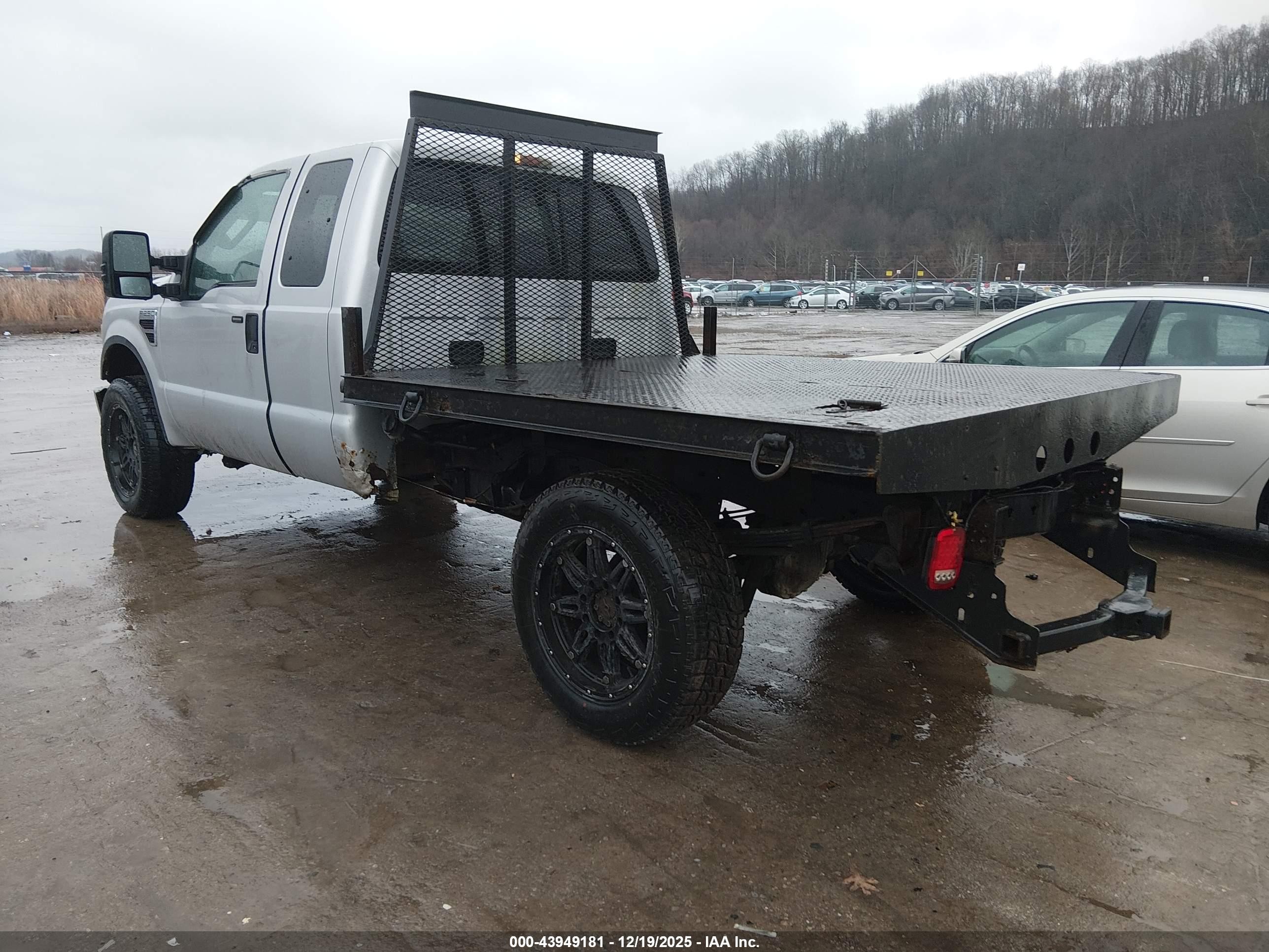2008 Ford F-250 Fx4/lariat/xl/xlt Серебряный vin: 1FTSX21R18EA88004