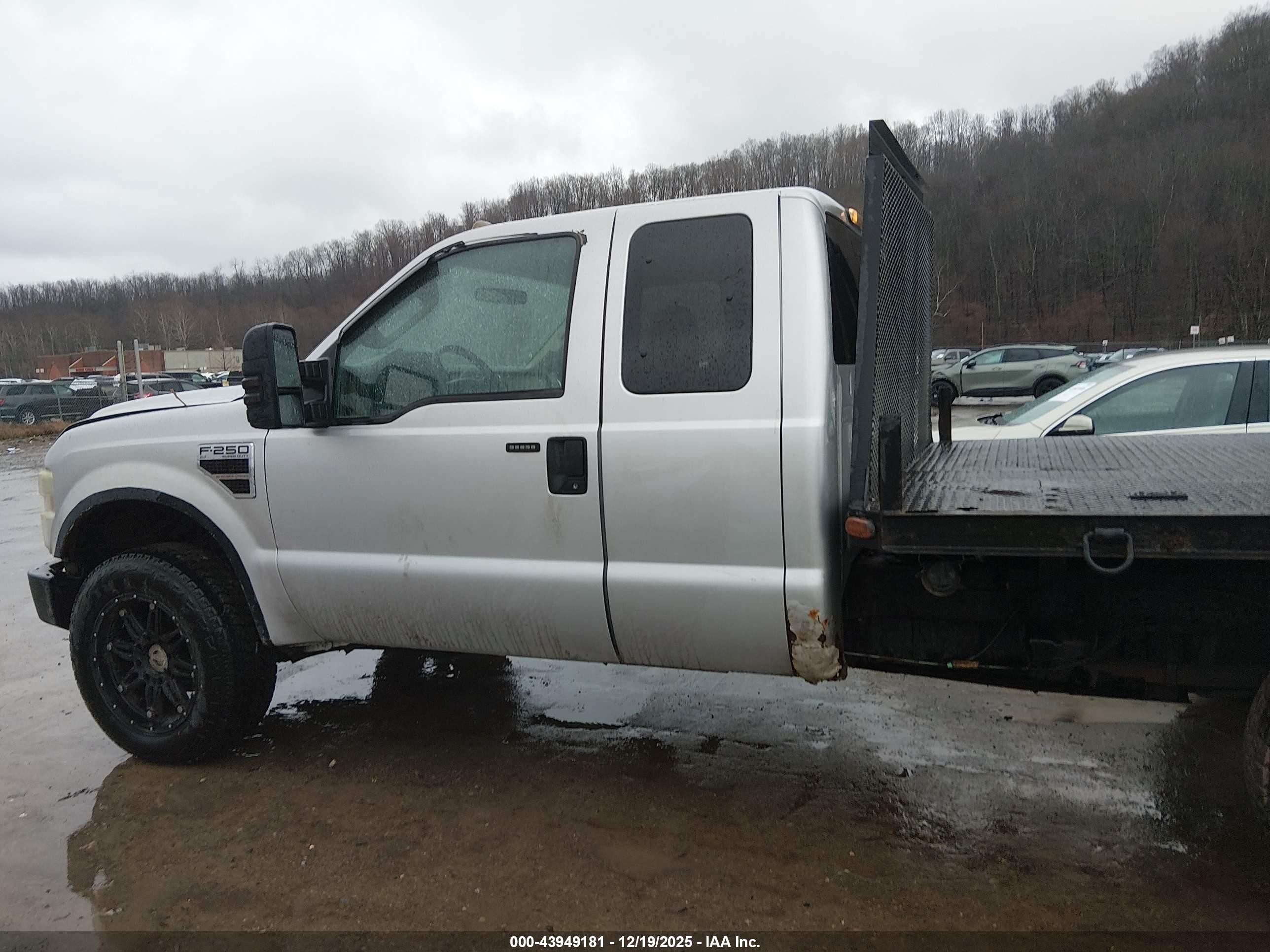 2008 Ford F-250 Fx4/lariat/xl/xlt Серебряный vin: 1FTSX21R18EA88004