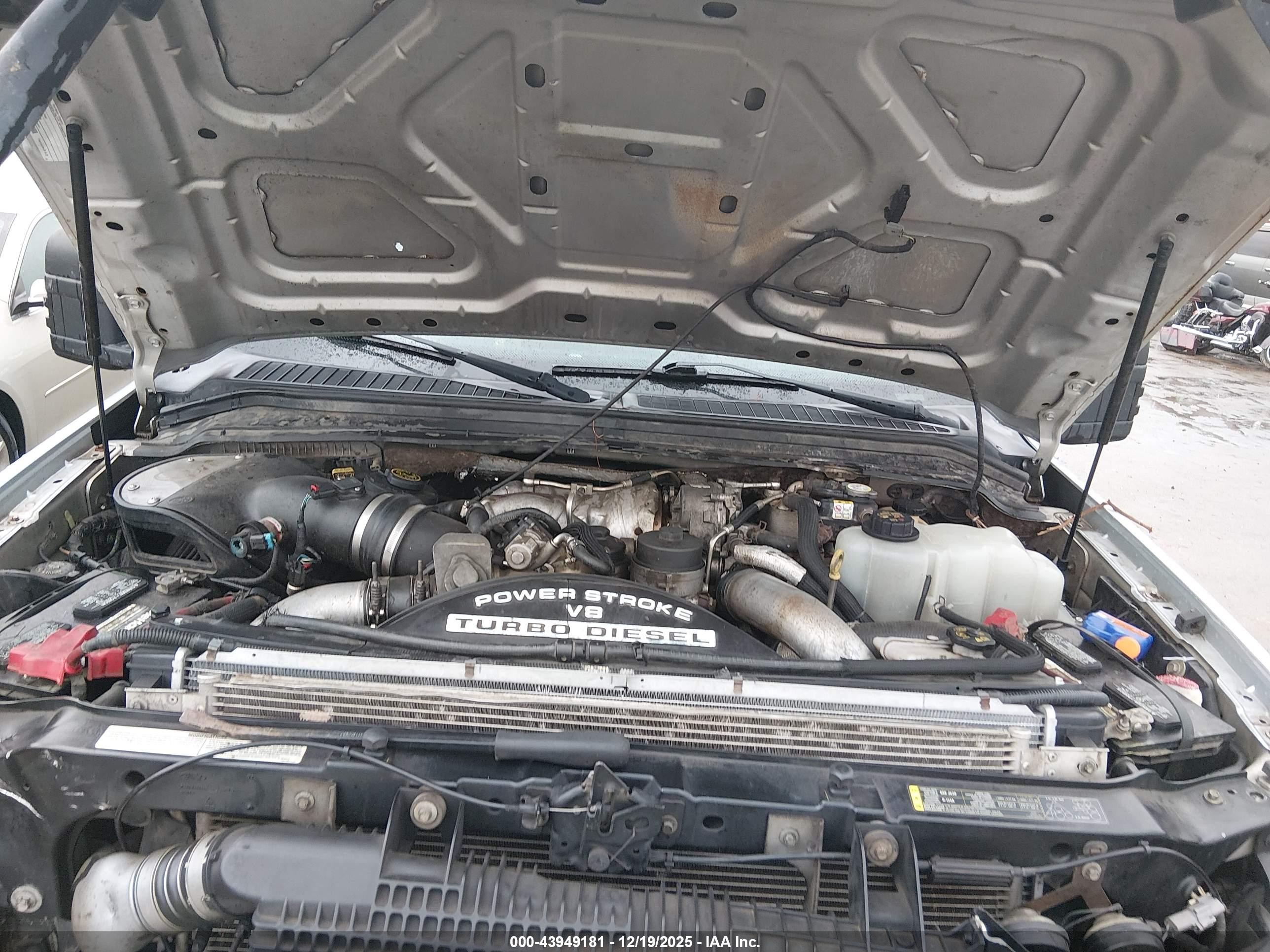 2008 Ford F-250 Fx4/lariat/xl/xlt Серебряный vin: 1FTSX21R18EA88004