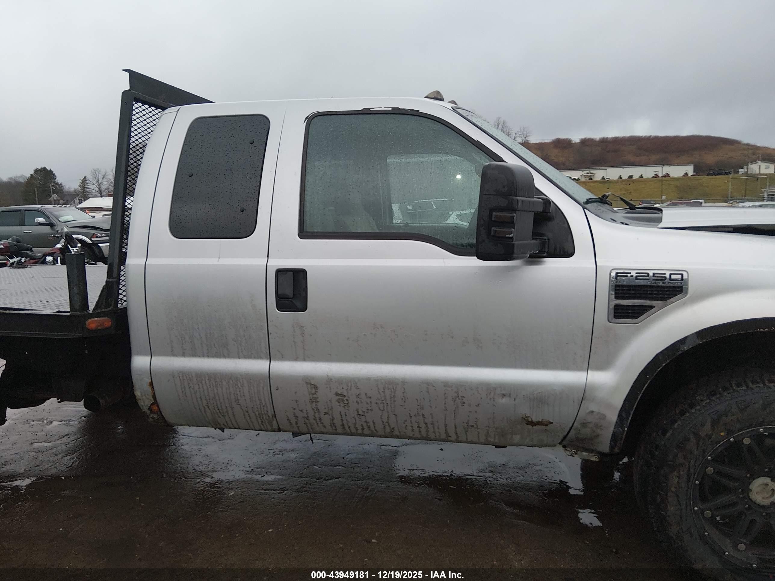 2008 Ford F-250 Fx4/lariat/xl/xlt Серебряный vin: 1FTSX21R18EA88004