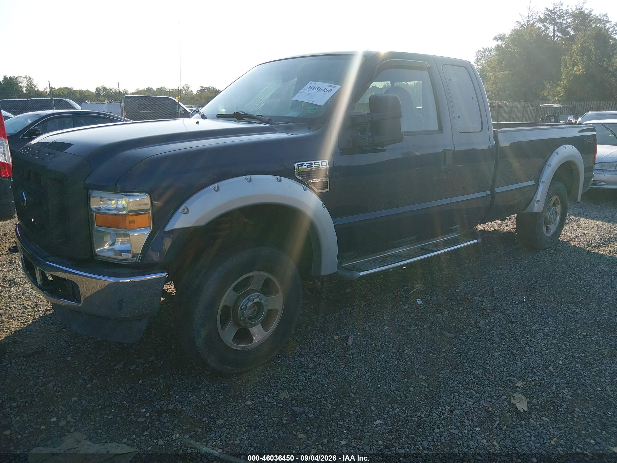 2008 Ford F-250 Xl Синий vin: 1FTSX21R18EE28428