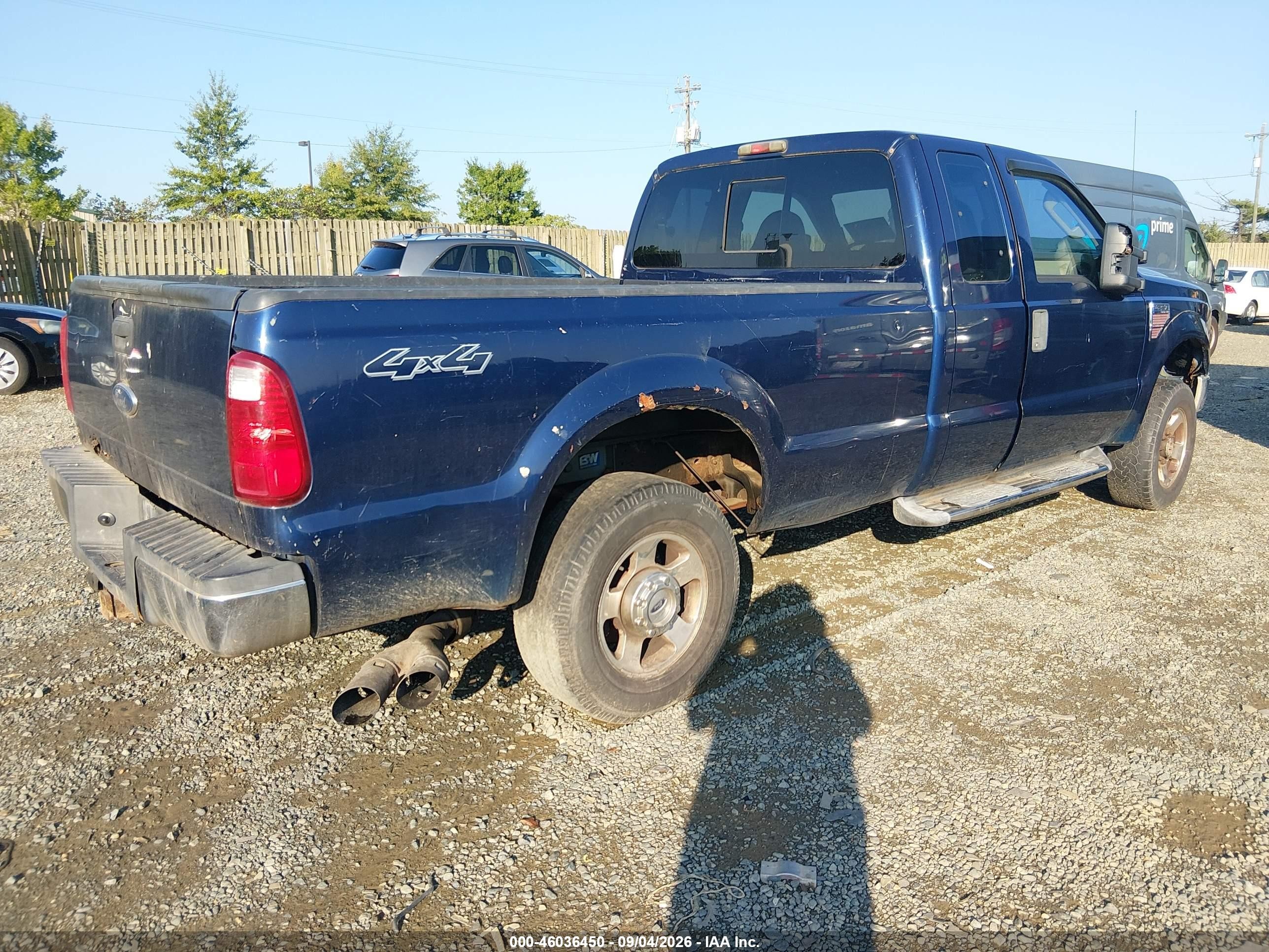 2008 Ford F-250 Xl Синий vin: 1FTSX21R18EE28428