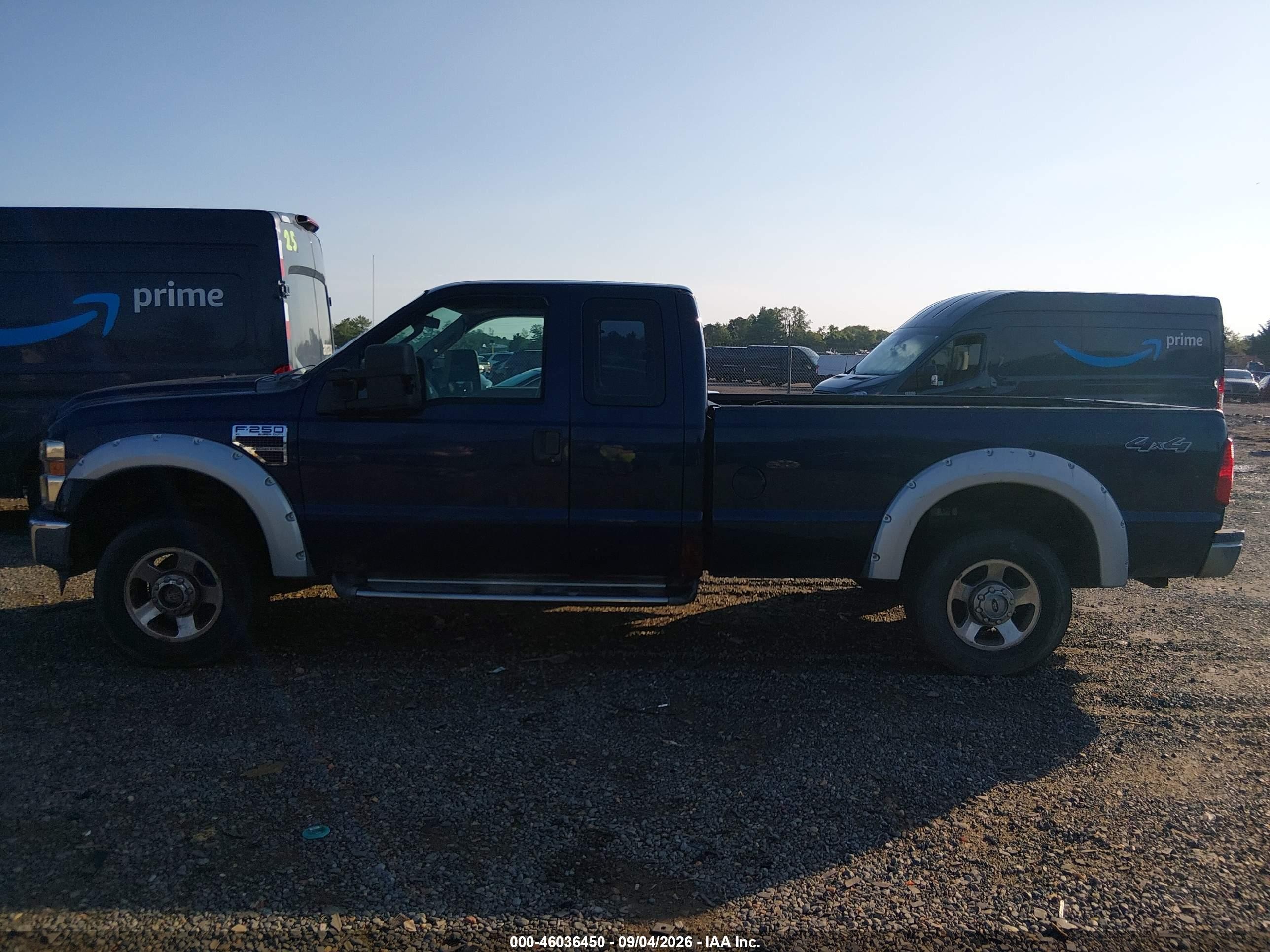 2008 Ford F-250 Xl Синий vin: 1FTSX21R18EE28428