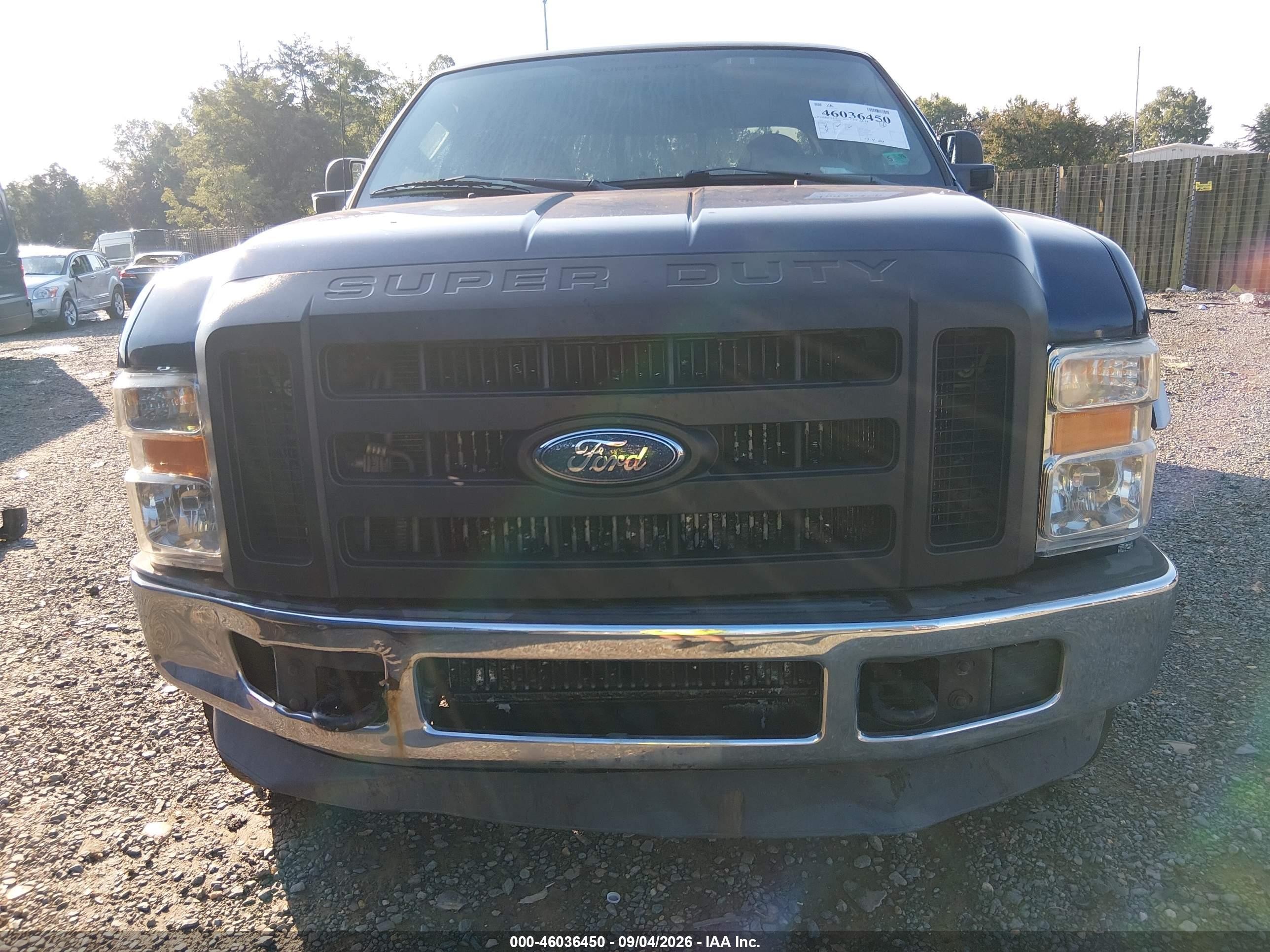 2008 Ford F-250 Xl Синий vin: 1FTSX21R18EE28428