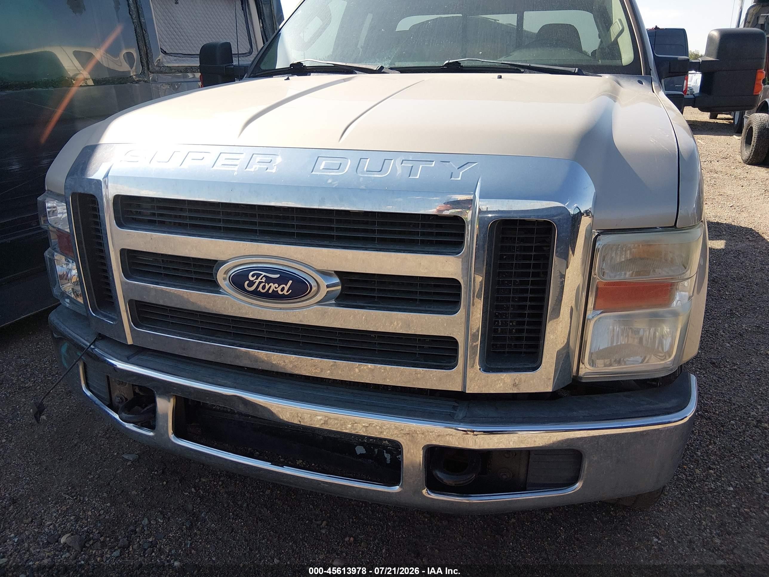 2008 Ford Super Duty F-250 Srw   Gold vin: 1FTSX21R28EB16232
