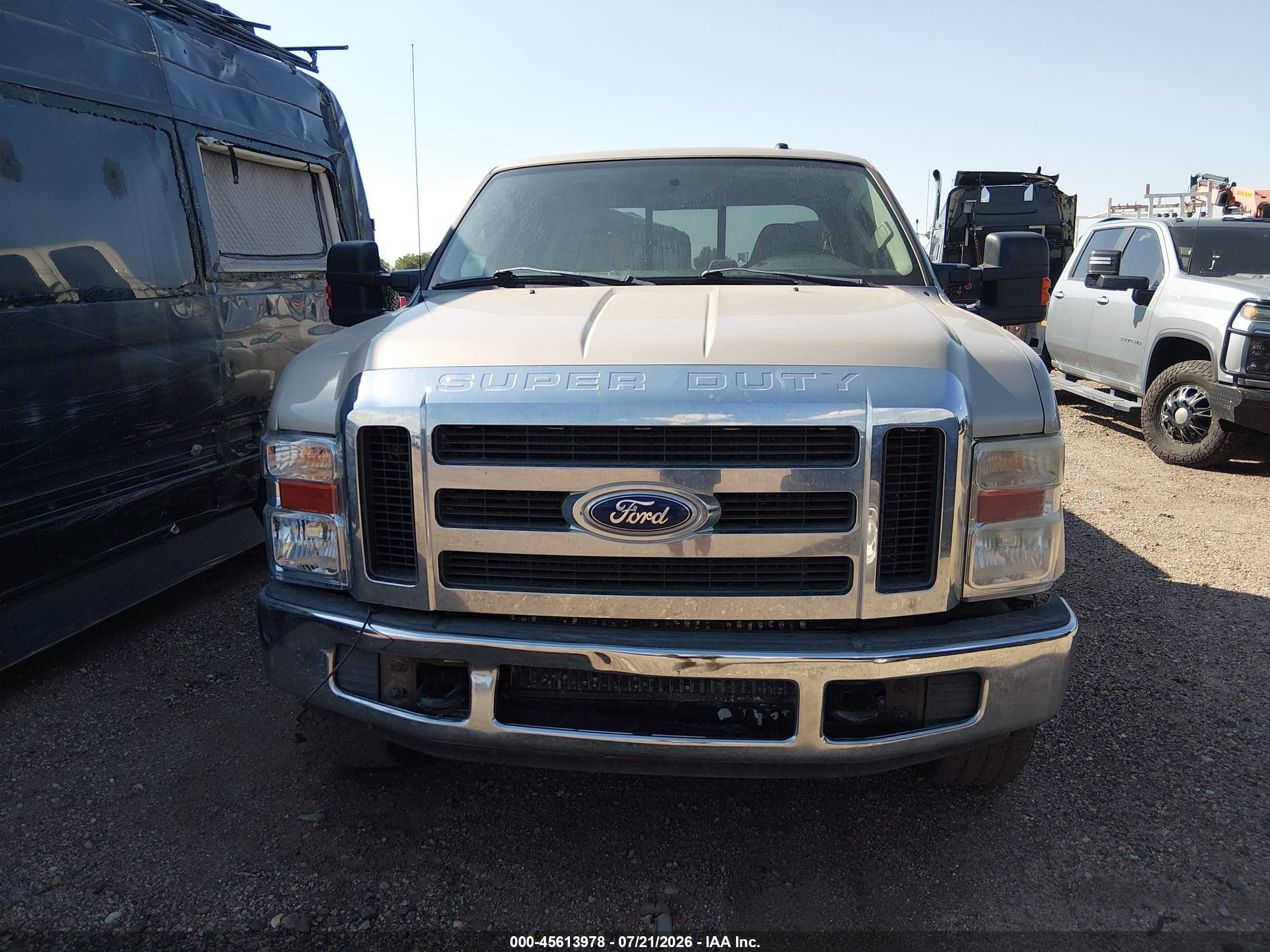 2008 Ford Super Duty F-250 Srw   Gold vin: 1FTSX21R28EB16232