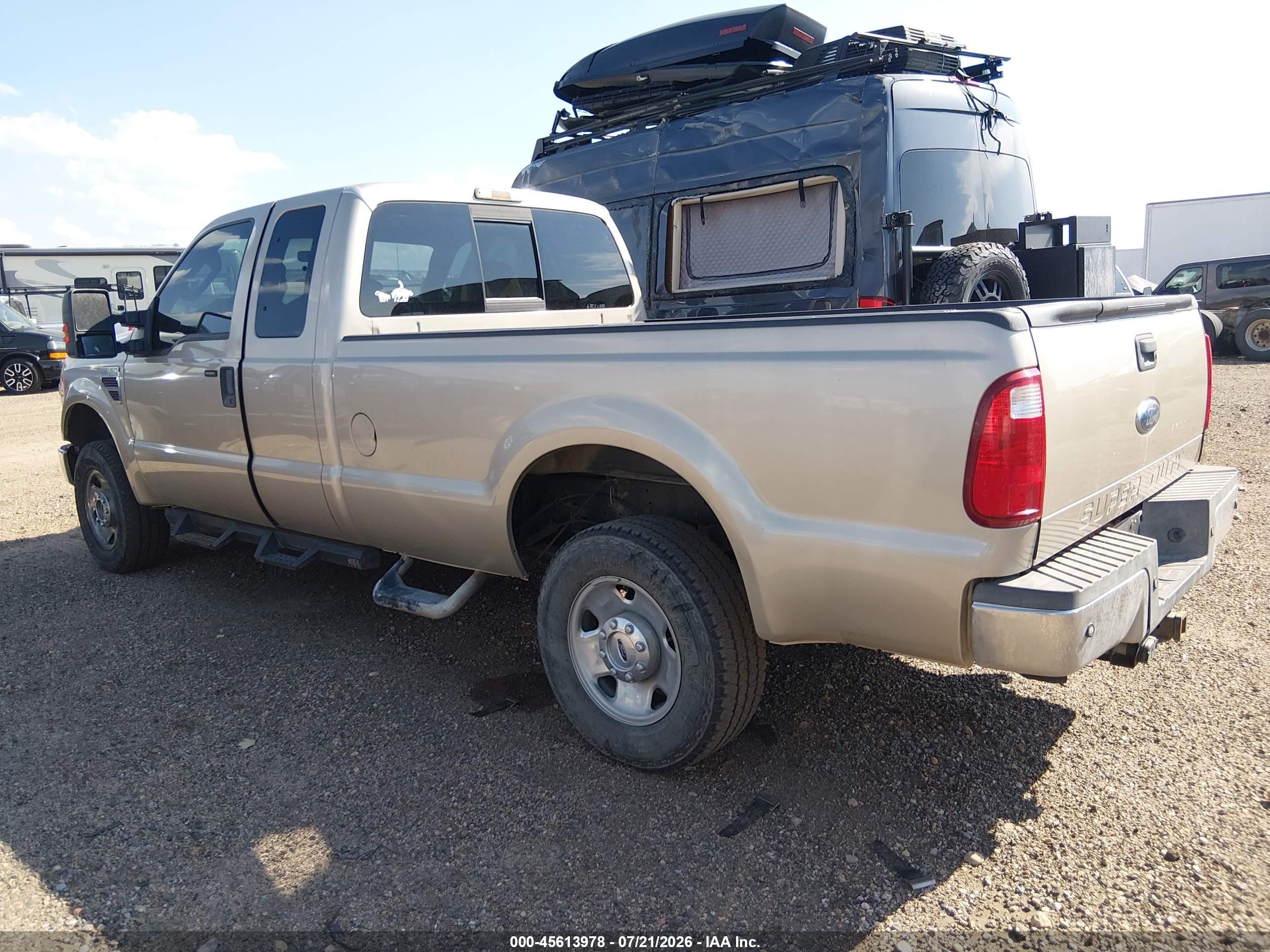2008 Ford Super Duty F-250 Srw   Gold vin: 1FTSX21R28EB16232