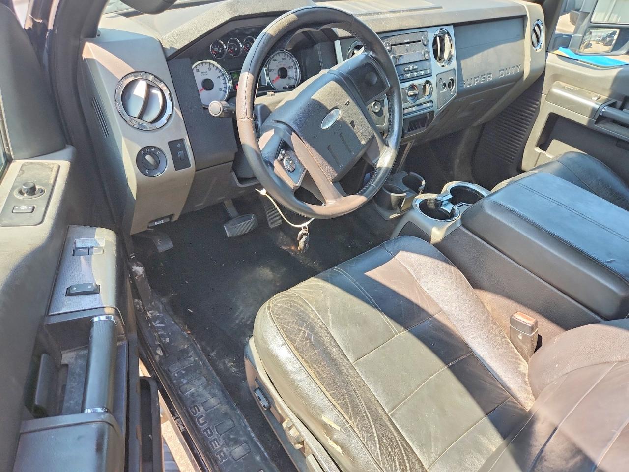 2008 Ford F250 Super Duty Black vin: 1FTSX21R38EA56459
