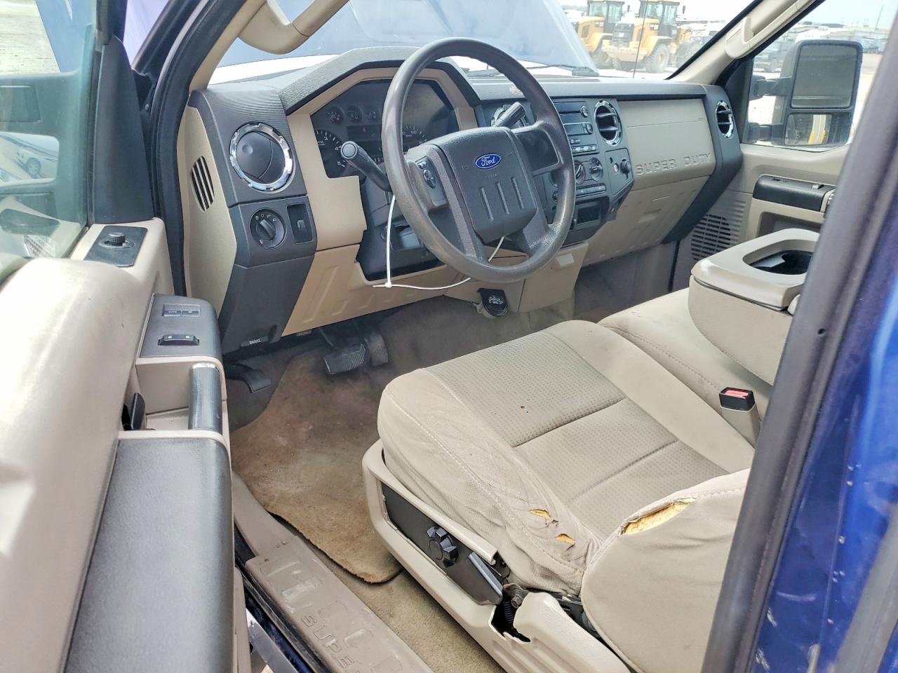 2008 Ford F250 Super Duty Blue vin: 1FTSX21R68EB89376