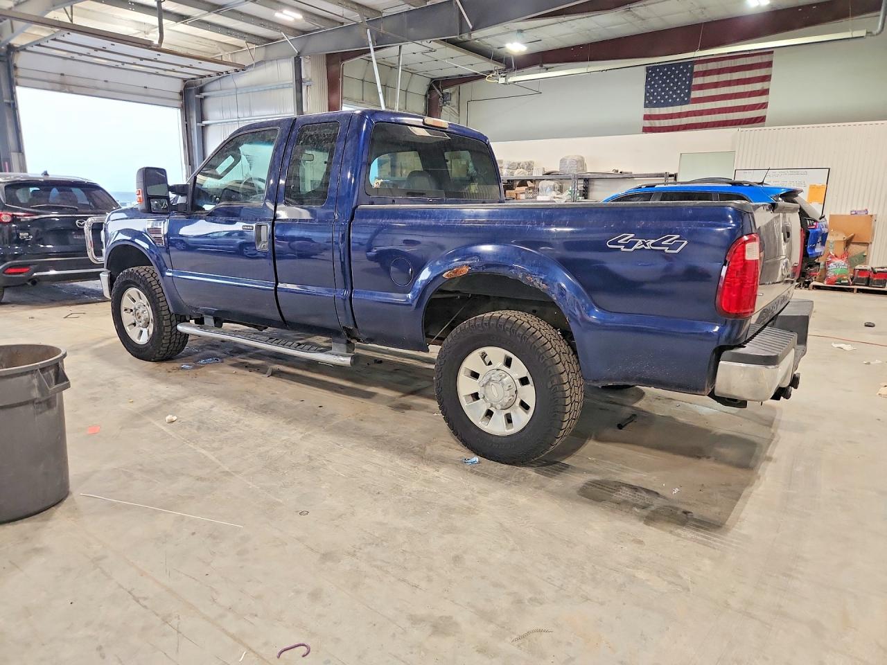 2006 Ford F-250 Blue vin: 1FTSX21R68EB89376