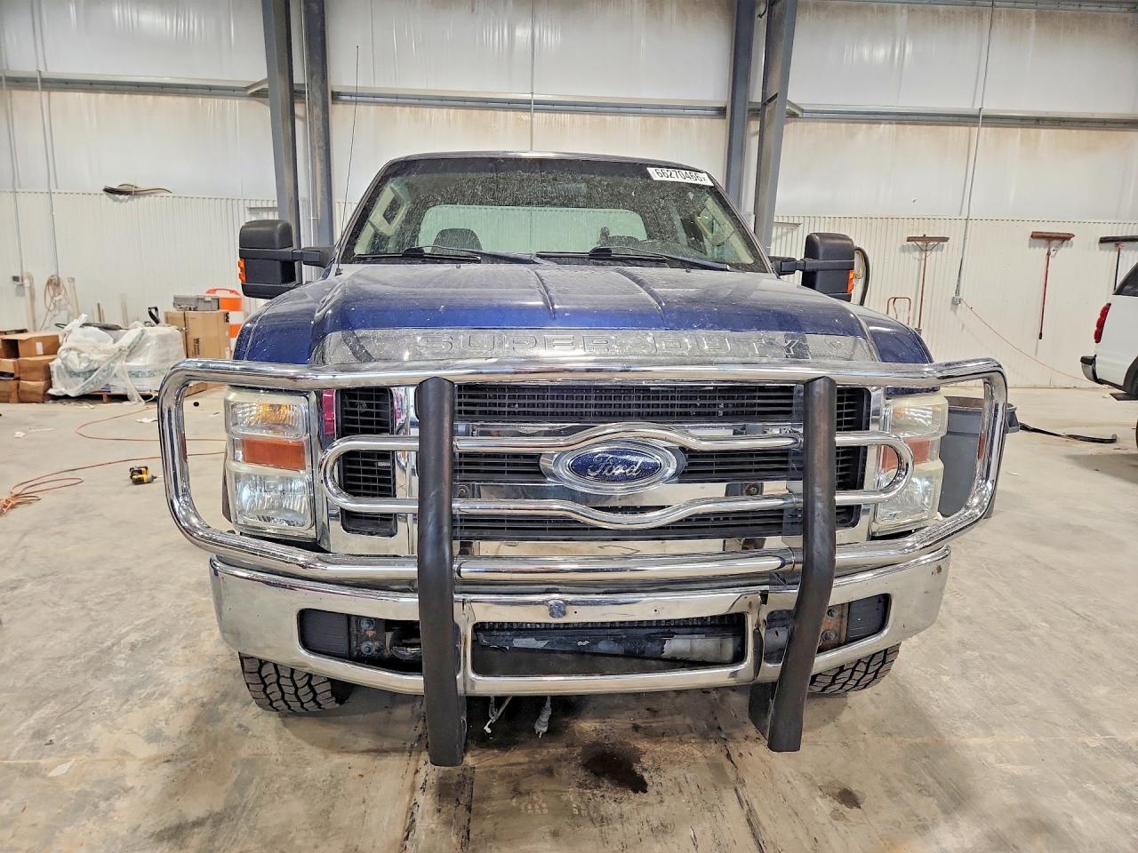 2006 Ford F-250 Blue vin: 1FTSX21R68EB89376