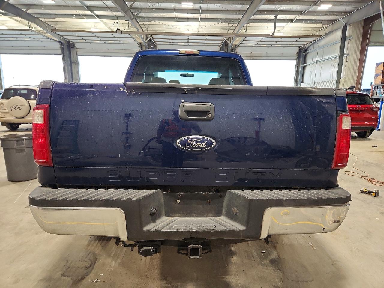 2006 Ford F-250 Blue vin: 1FTSX21R68EB89376