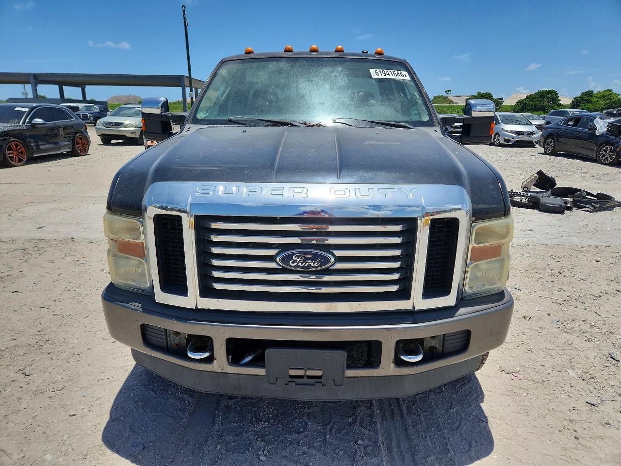 2008 Ford F250 Super Duty Черный vin: 1FTSX21R78ED41584