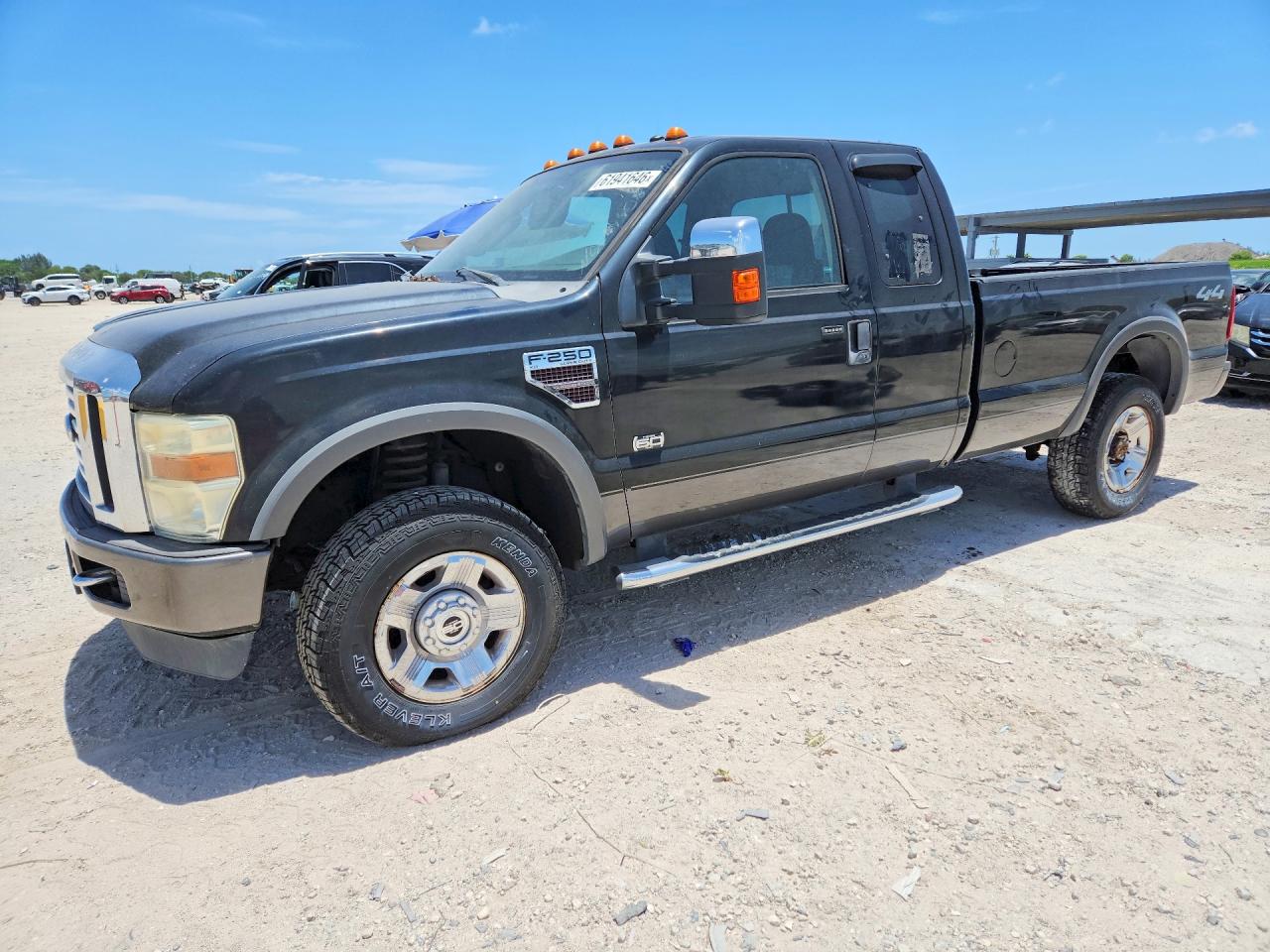 2008 Ford F250 Super Duty Черный vin: 1FTSX21R78ED41584