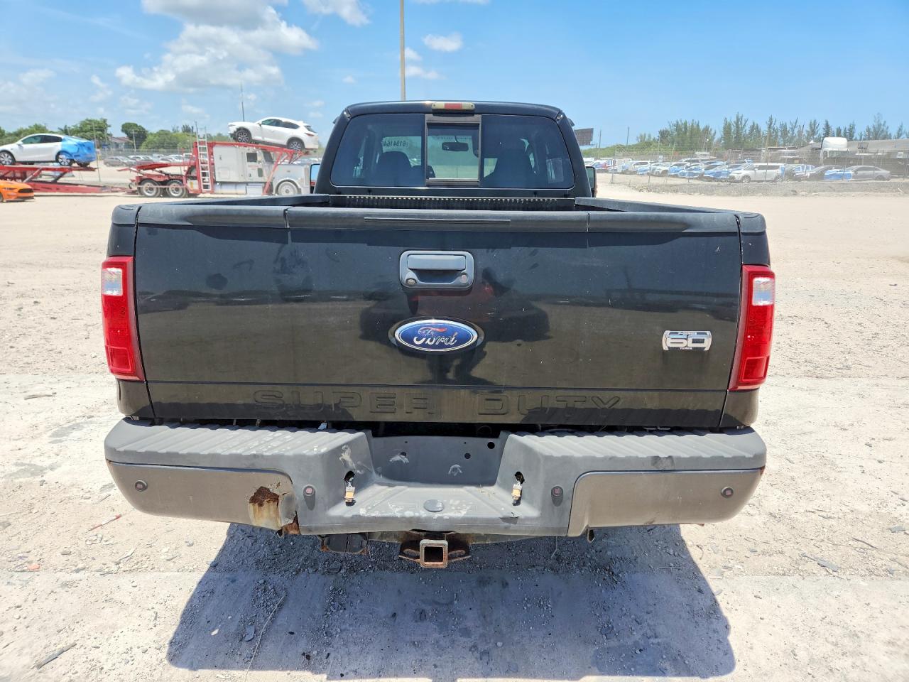 2008 Ford F250 Super Duty Черный vin: 1FTSX21R78ED41584