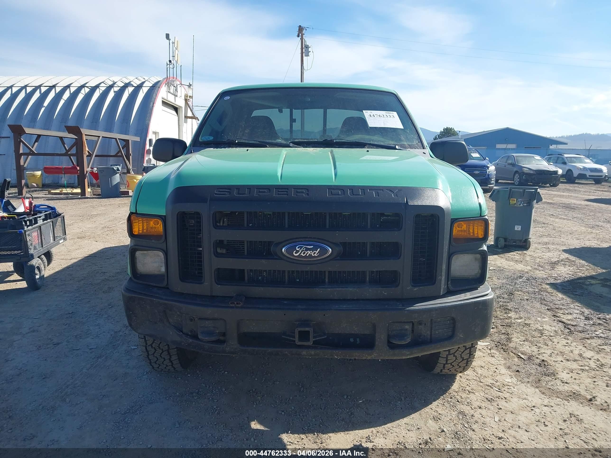 2009 Ford F-250 Fx4/lariat/xl/xlt Green vin: 1FTSX21R79EA89482
